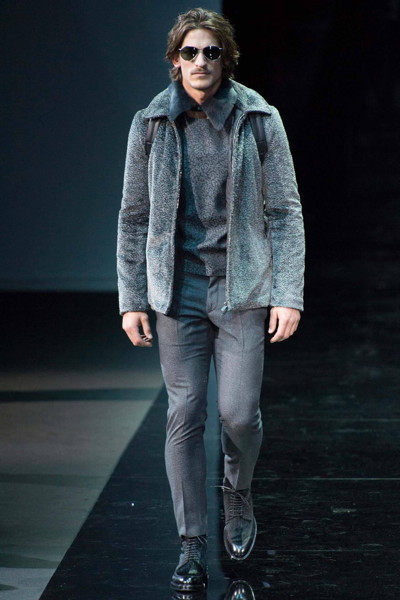 Emporio Armani F/W 14 Menswear Look 40