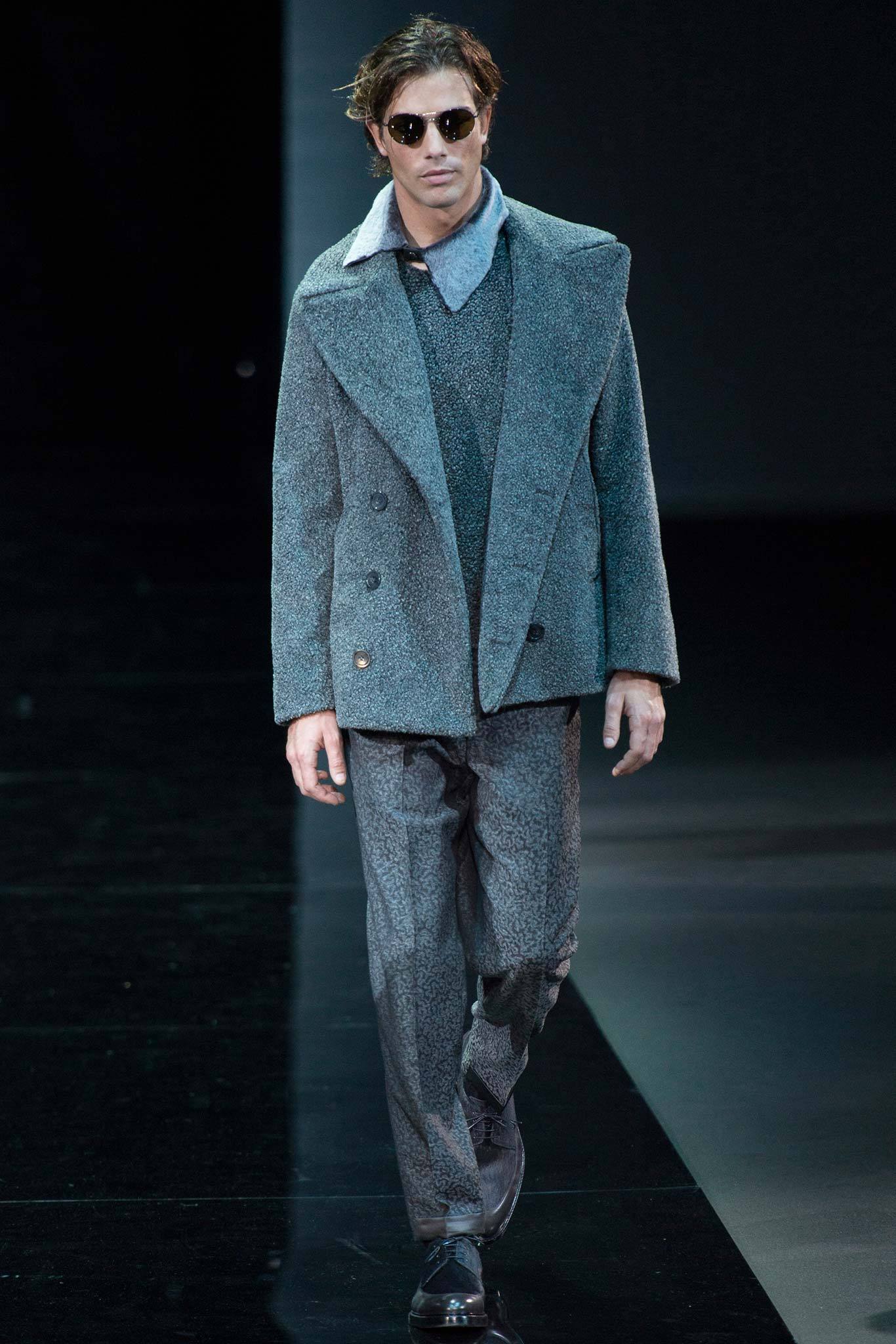 Emporio Armani F/W 14 Menswear Look 41
