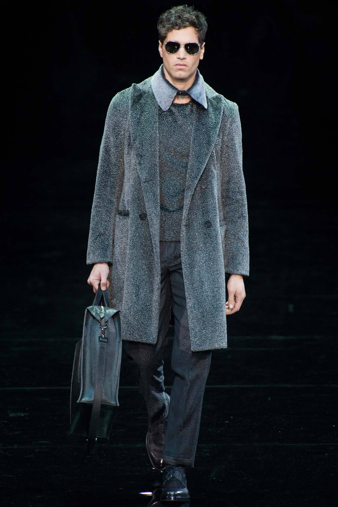 Emporio Armani F/W 14 Menswear Look 42