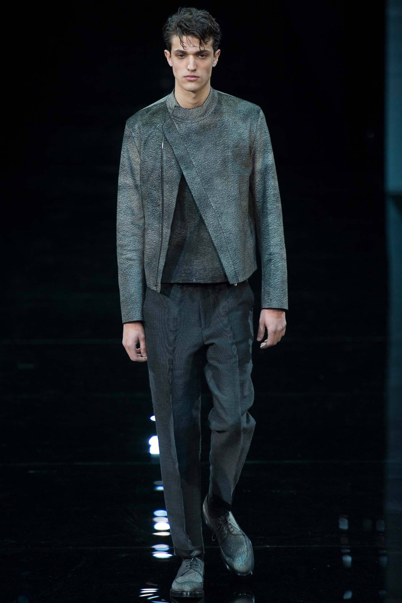 Emporio Armani F/W 14 Menswear Look 43