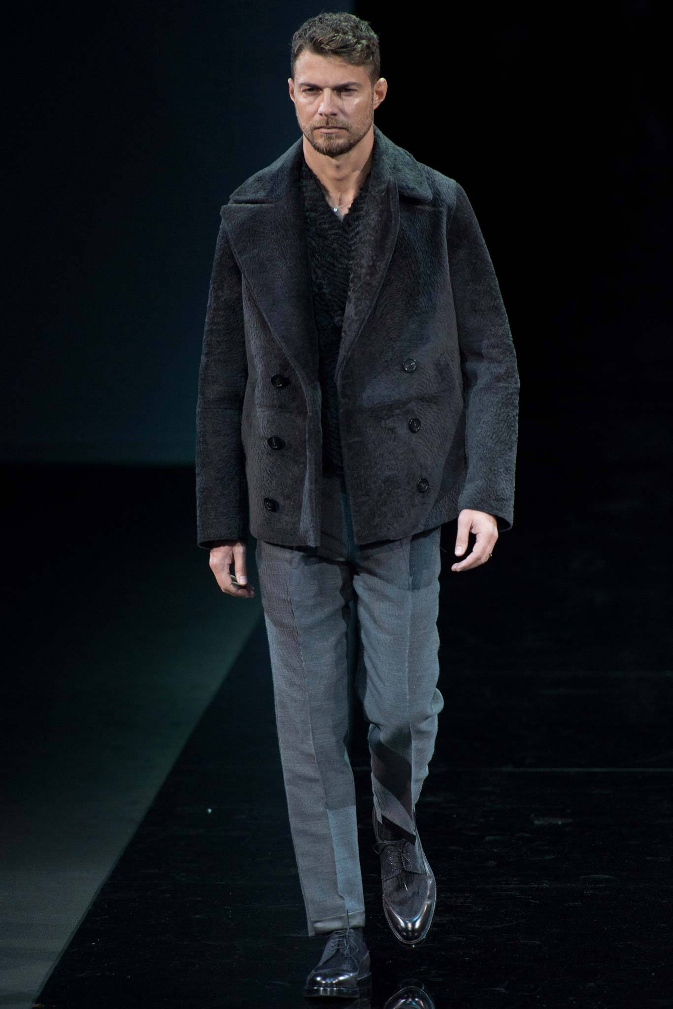 Emporio Armani F/W 14 Menswear Look 44