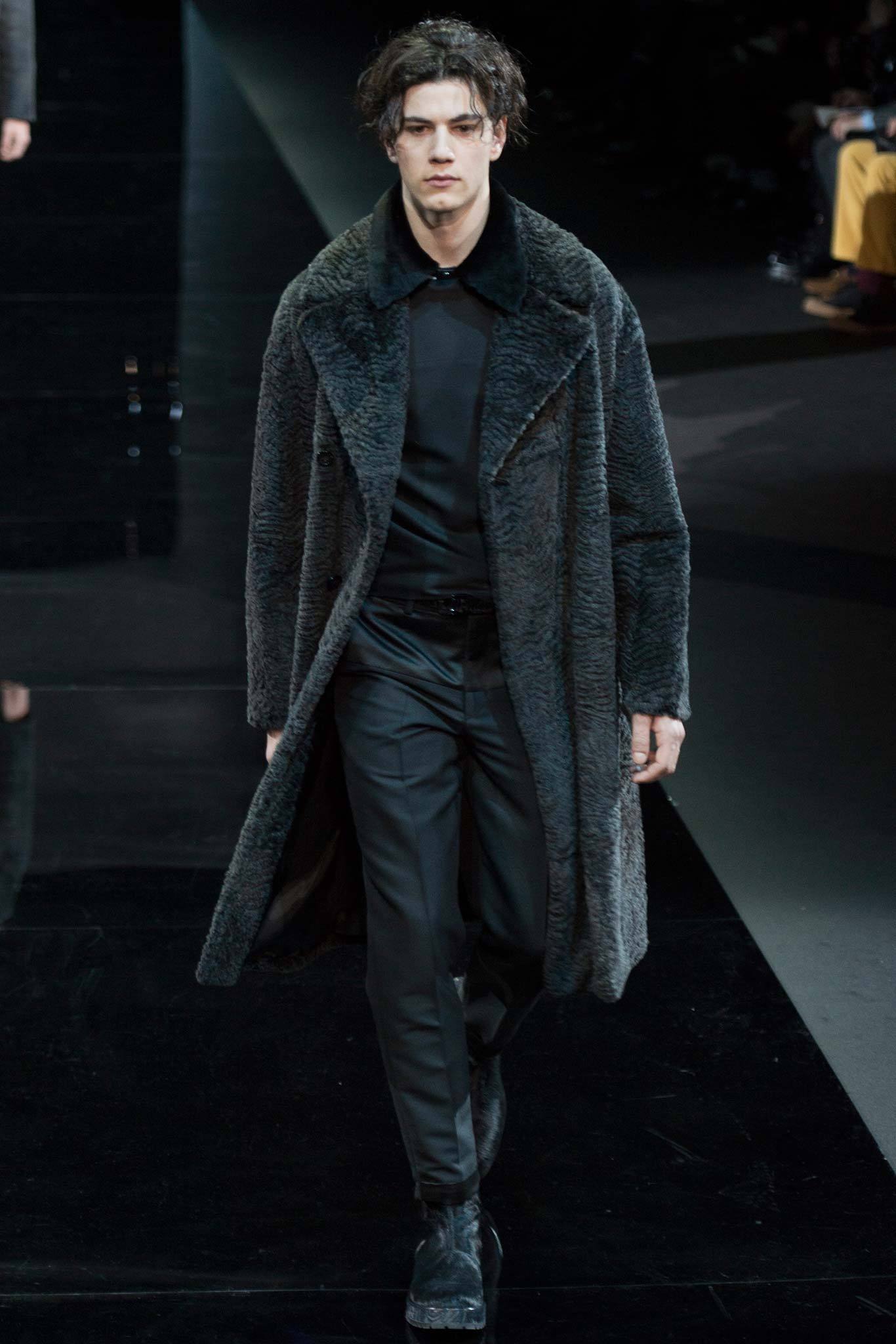 Emporio Armani F/W 14 Menswear Look 45