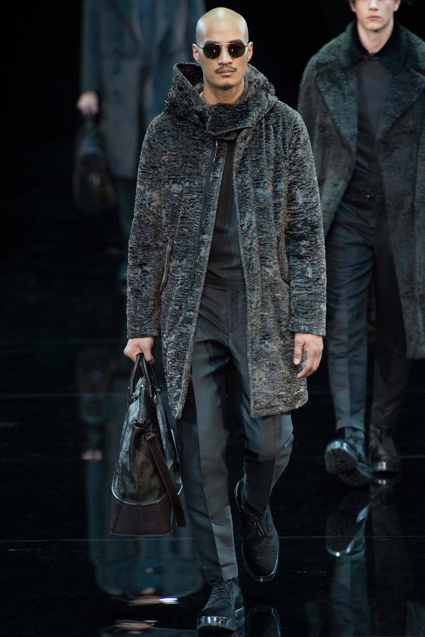 Emporio Armani F/W 14 Menswear Look 46