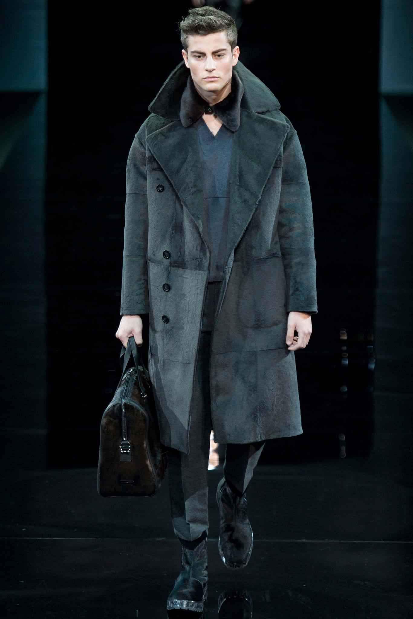 Emporio Armani F/W 14 Menswear Look 47