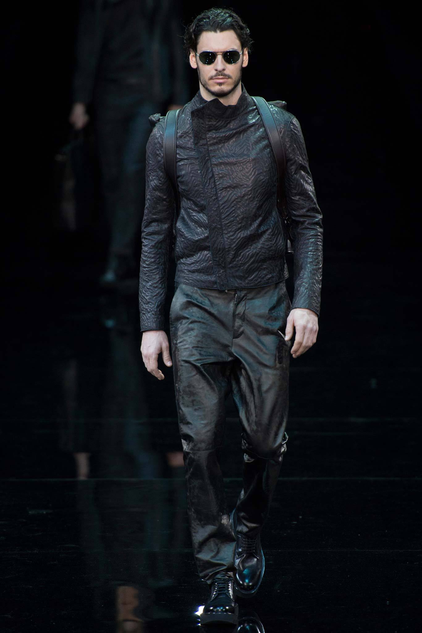 Emporio Armani F/W 14 Menswear Look 48