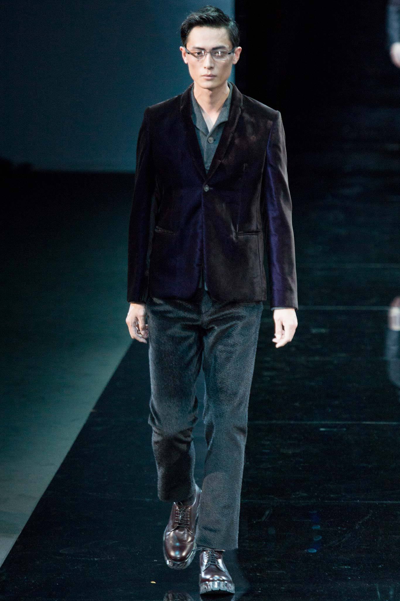 Emporio Armani F/W 14 Menswear Look 51