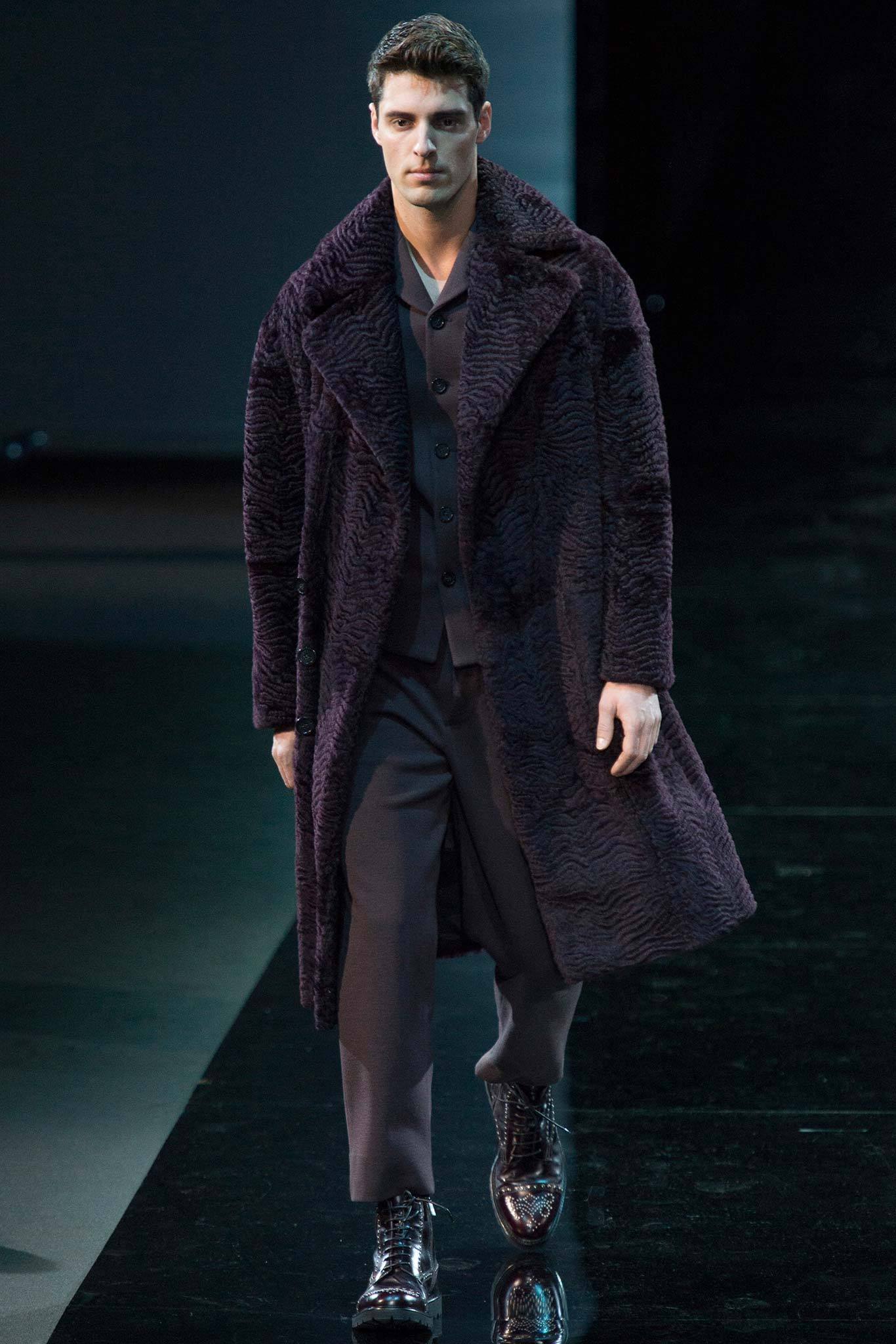 Emporio Armani F/W 14 Menswear Look 56