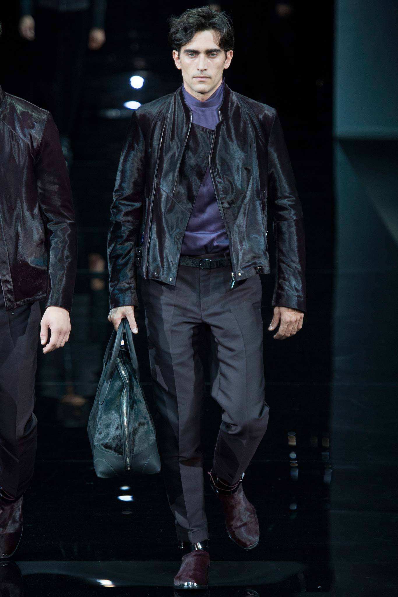 Emporio Armani F/W 14 Menswear Look 60