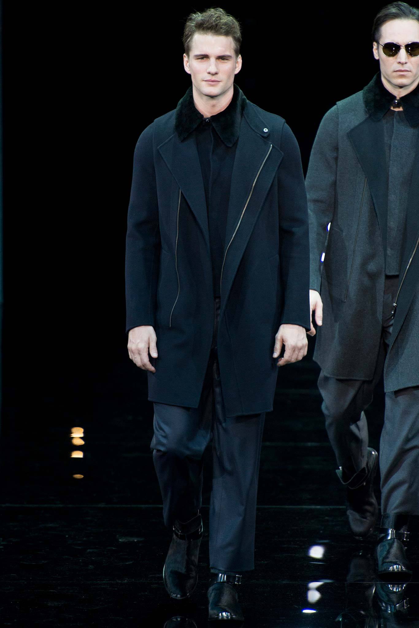 Emporio Armani F/W 14 Menswear Look 62