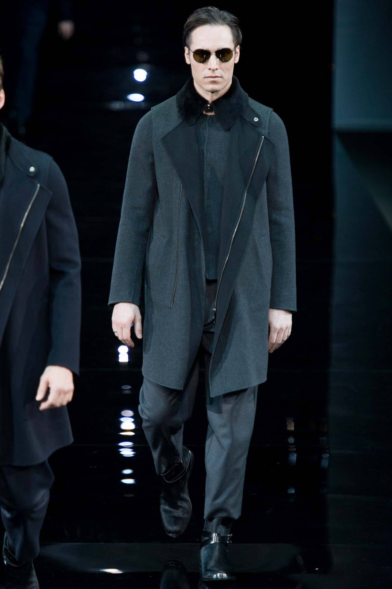 Emporio Armani F/W 14 Menswear Look 63