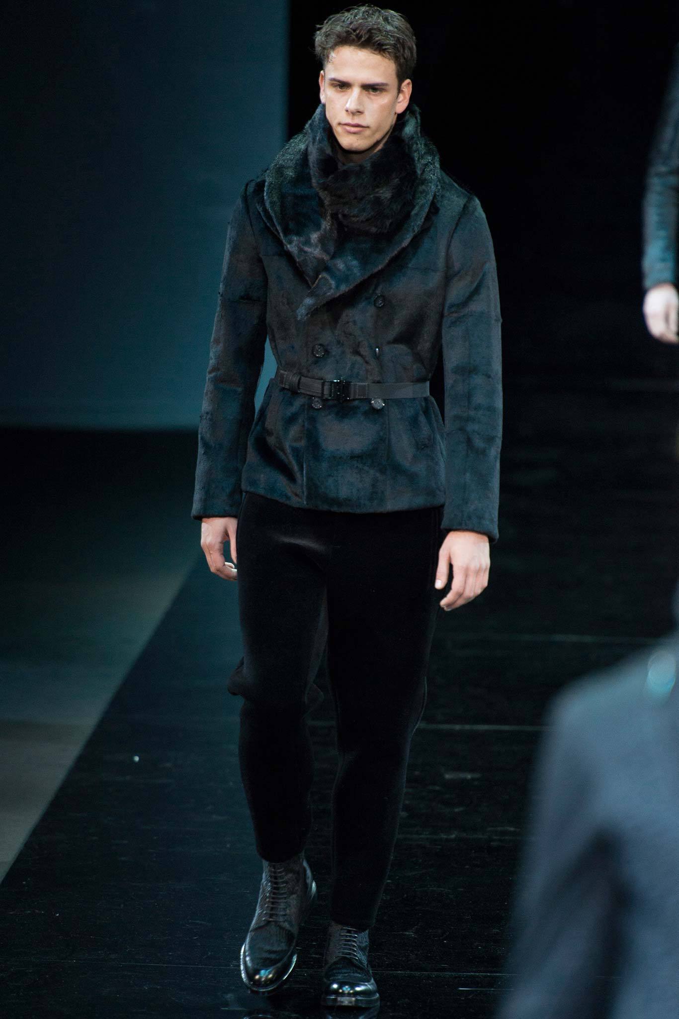 Emporio Armani F/W 14 Menswear Look 77