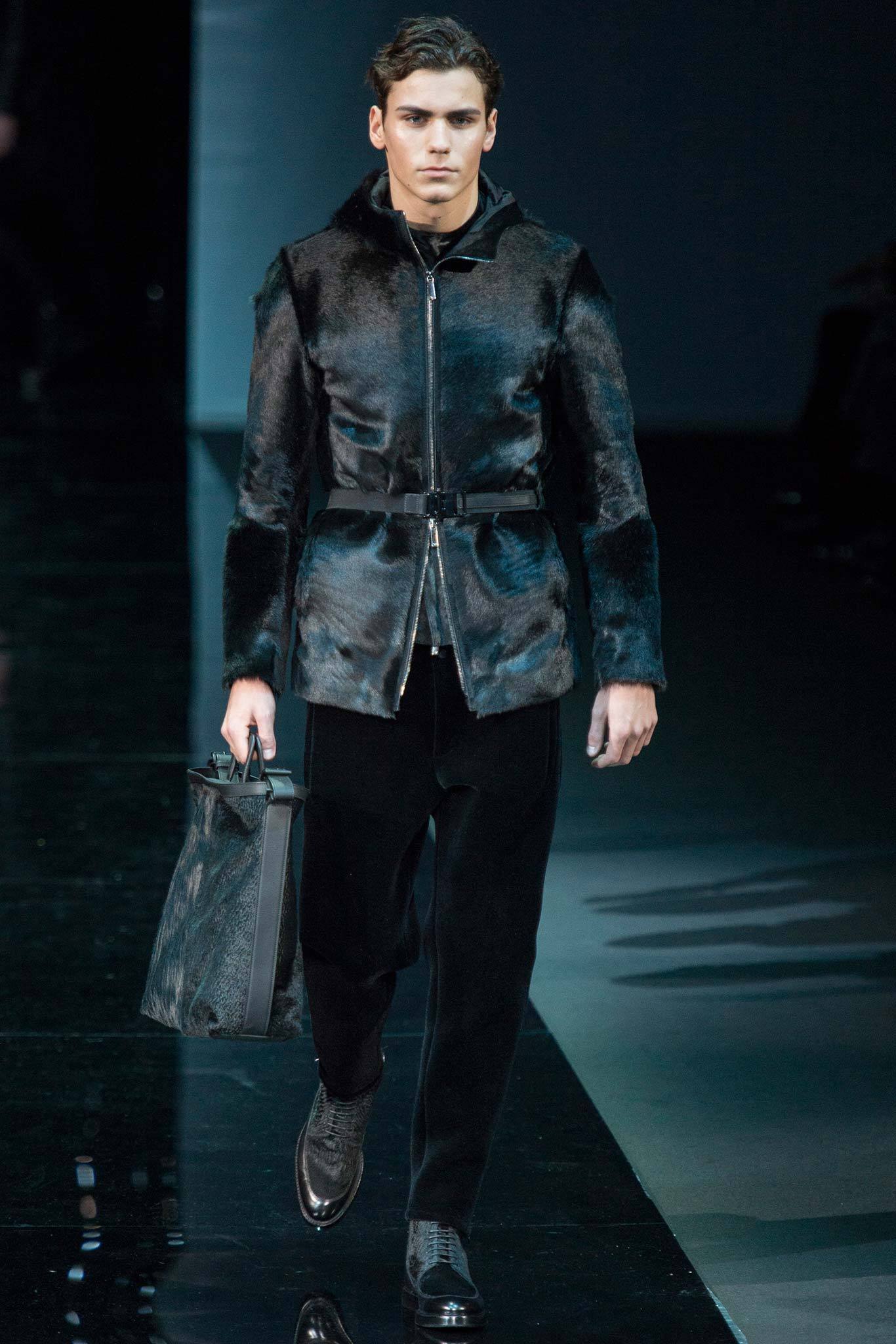 Emporio Armani F/W 14 Menswear Look 78