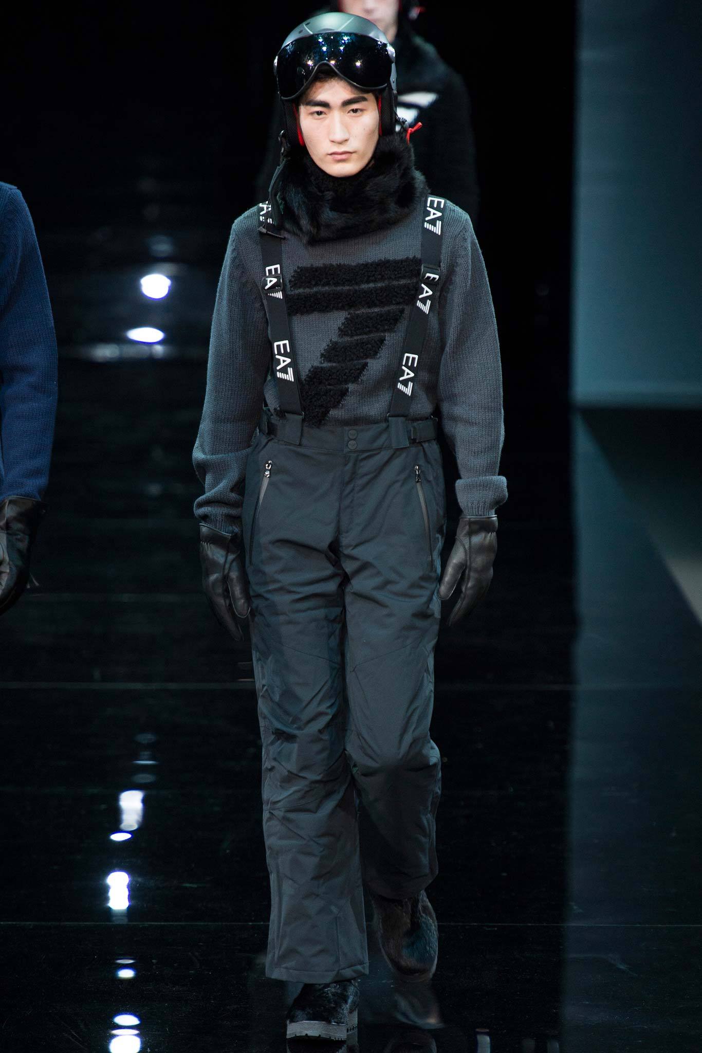 Emporio Armani F/W 14 Menswear Look 82