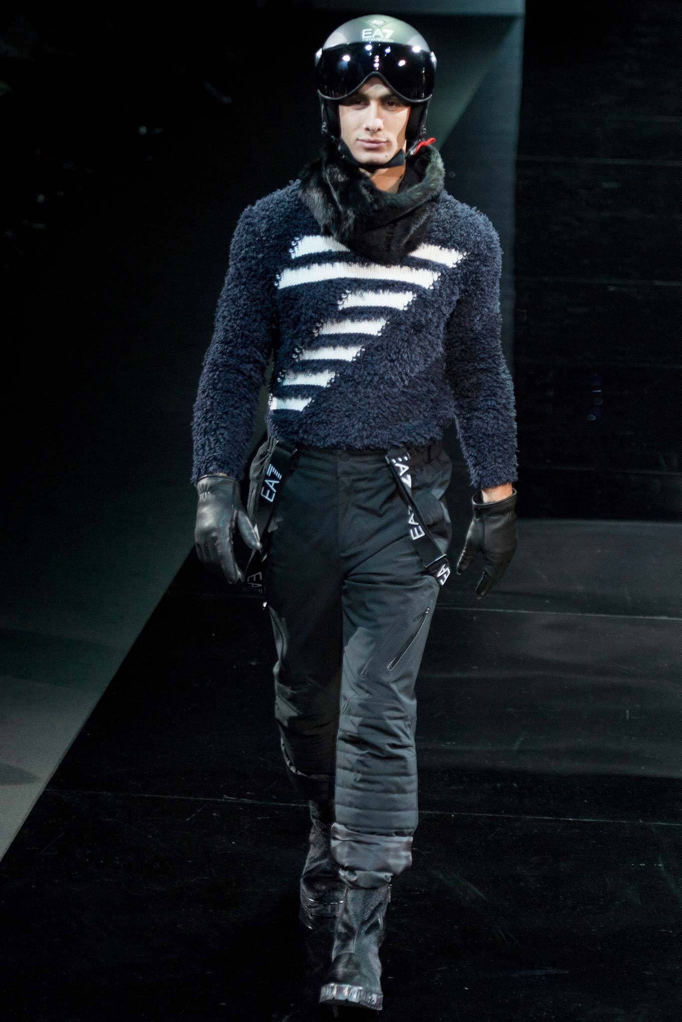 Emporio Armani F/W 14 Menswear Look 83