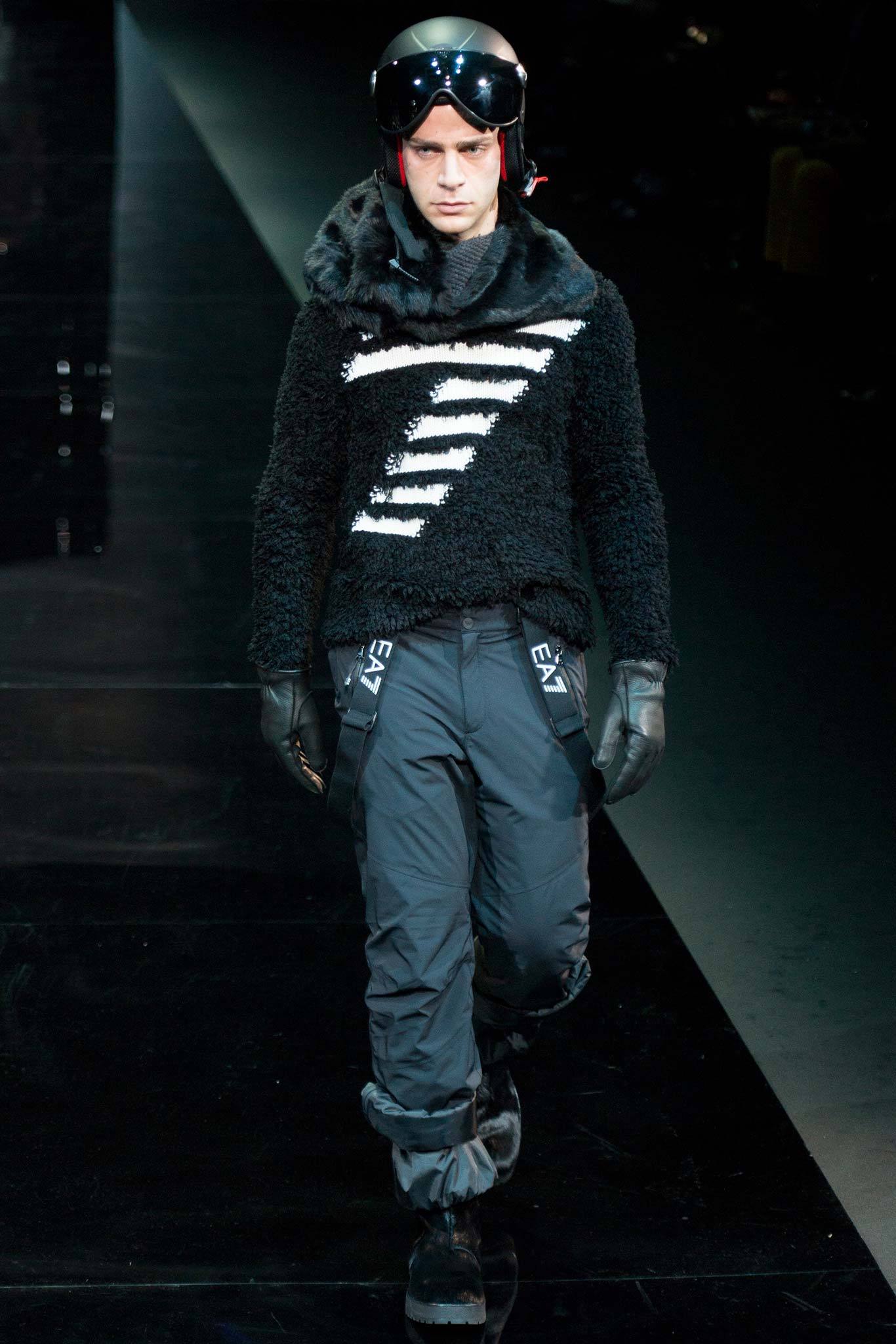 Emporio Armani F/W 14 Menswear Look 84