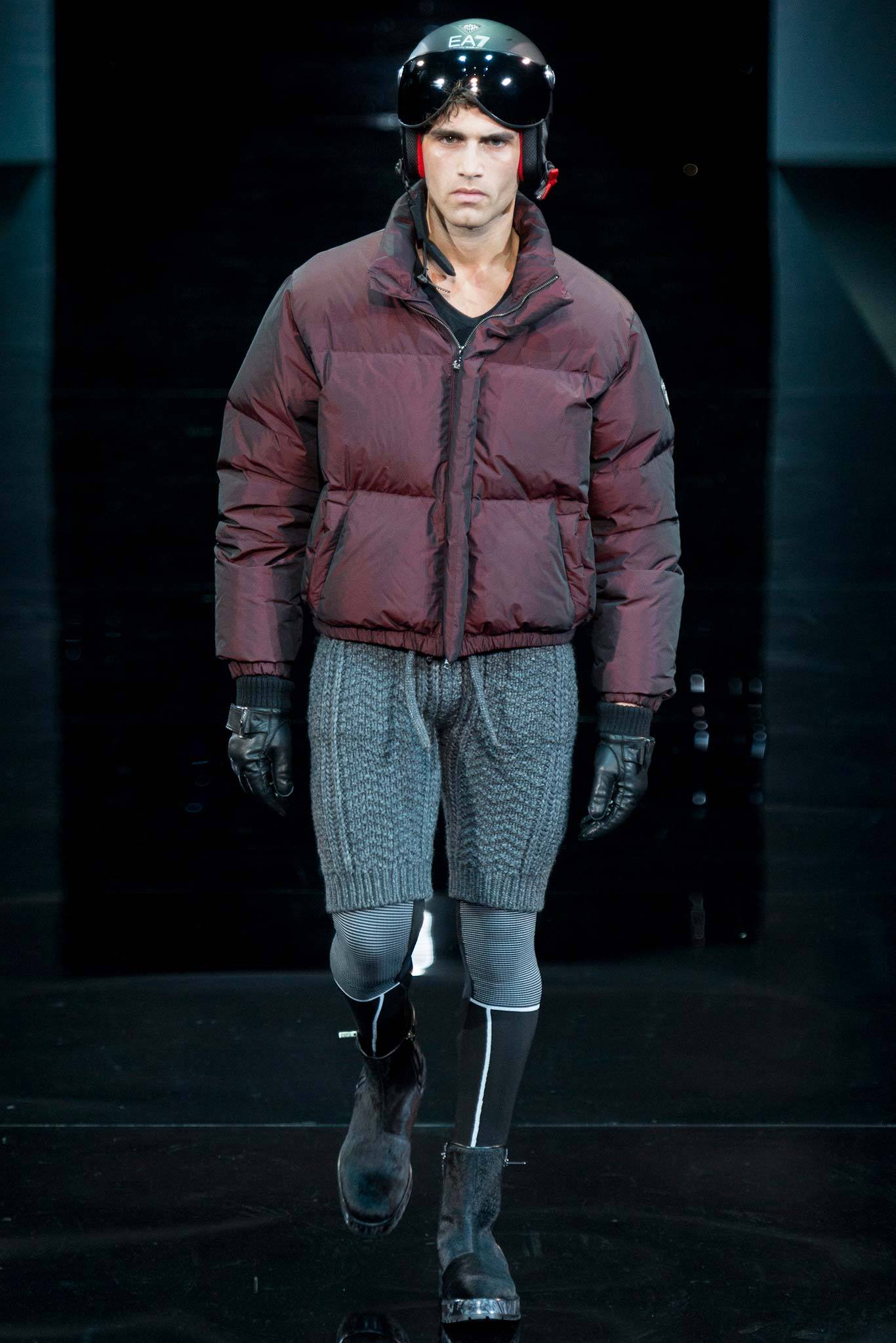 Emporio Armani F/W 14 Menswear Look 87