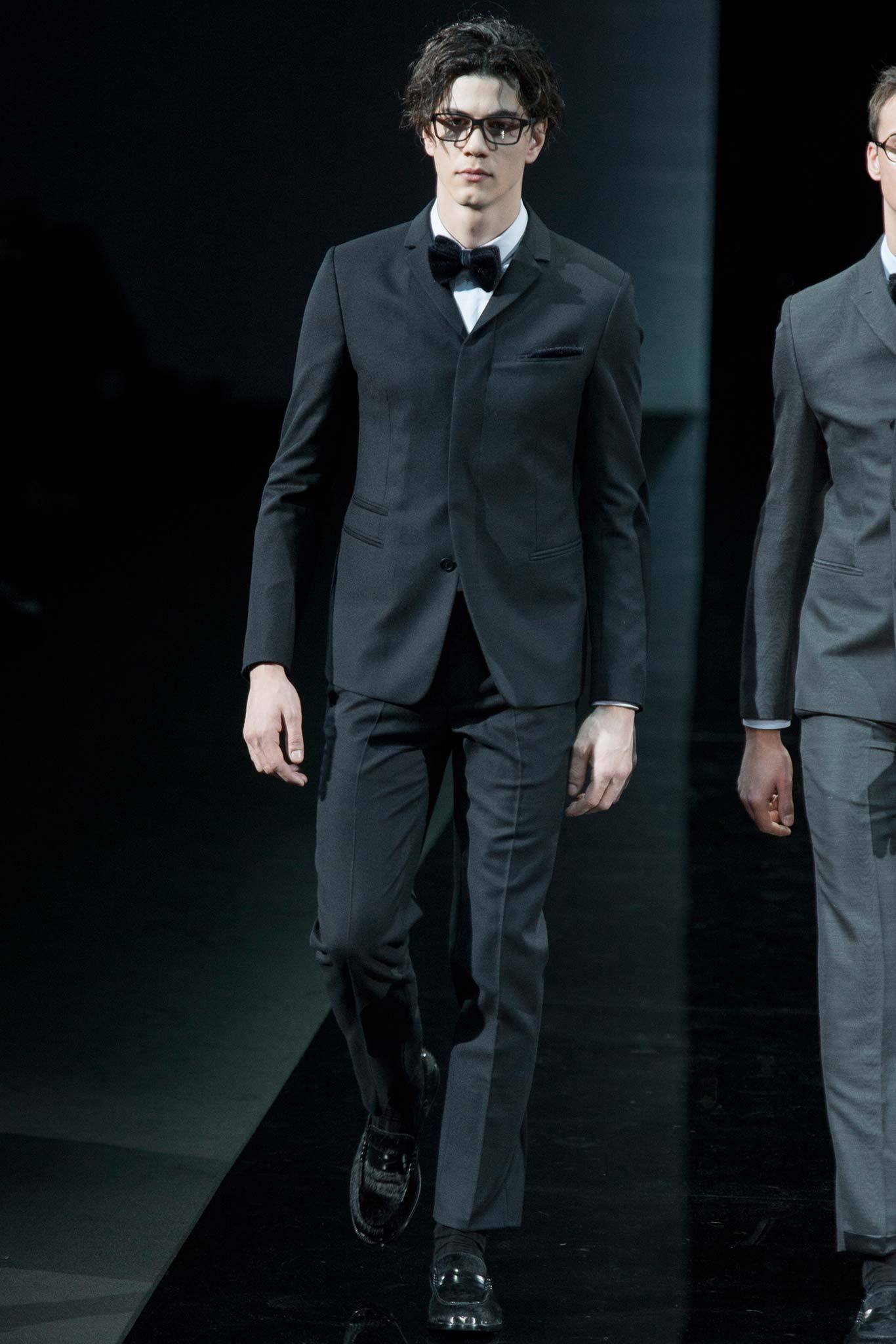 Emporio Armani F/W 14 Menswear Look 88