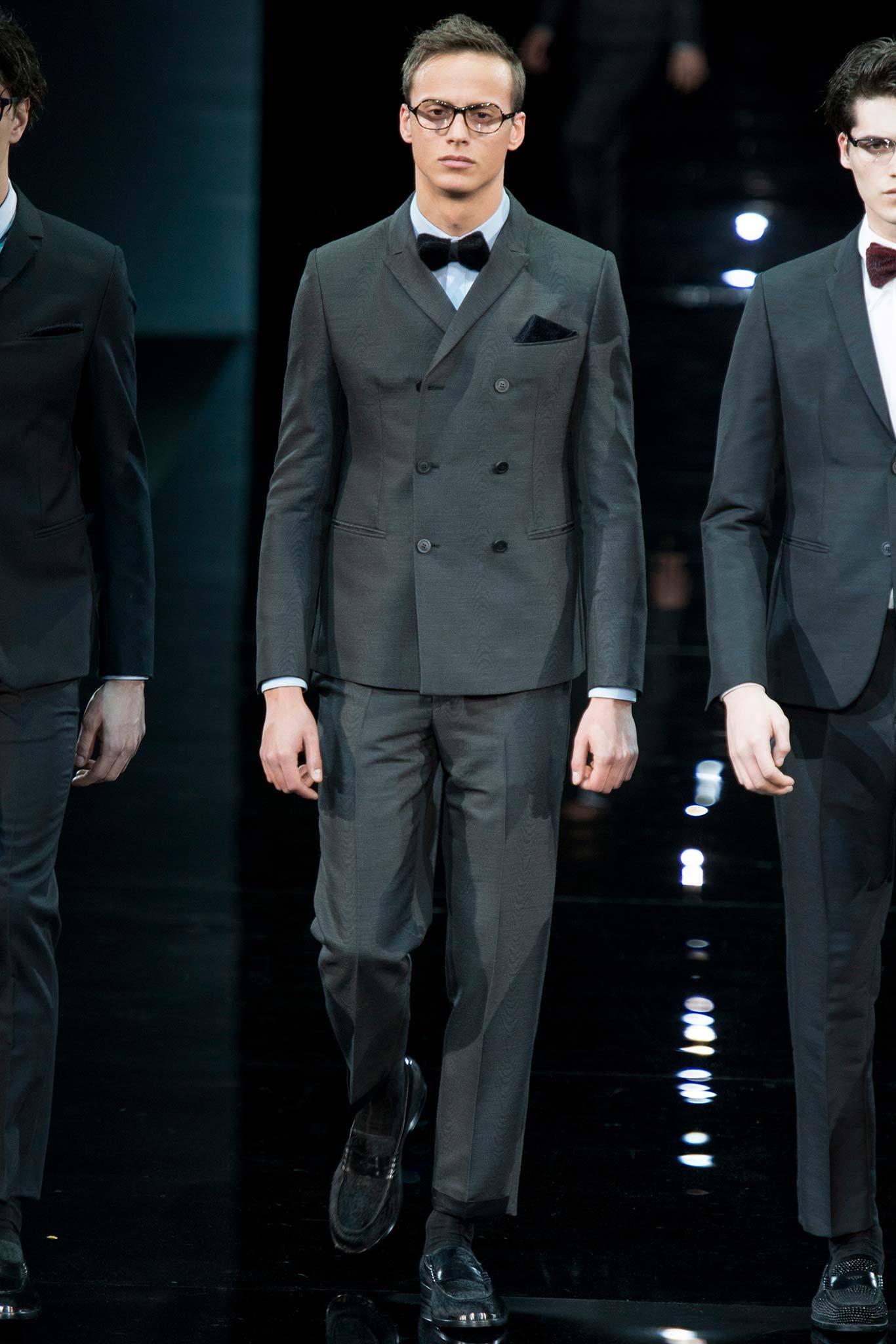 Emporio Armani F/W 14 Menswear Look 89