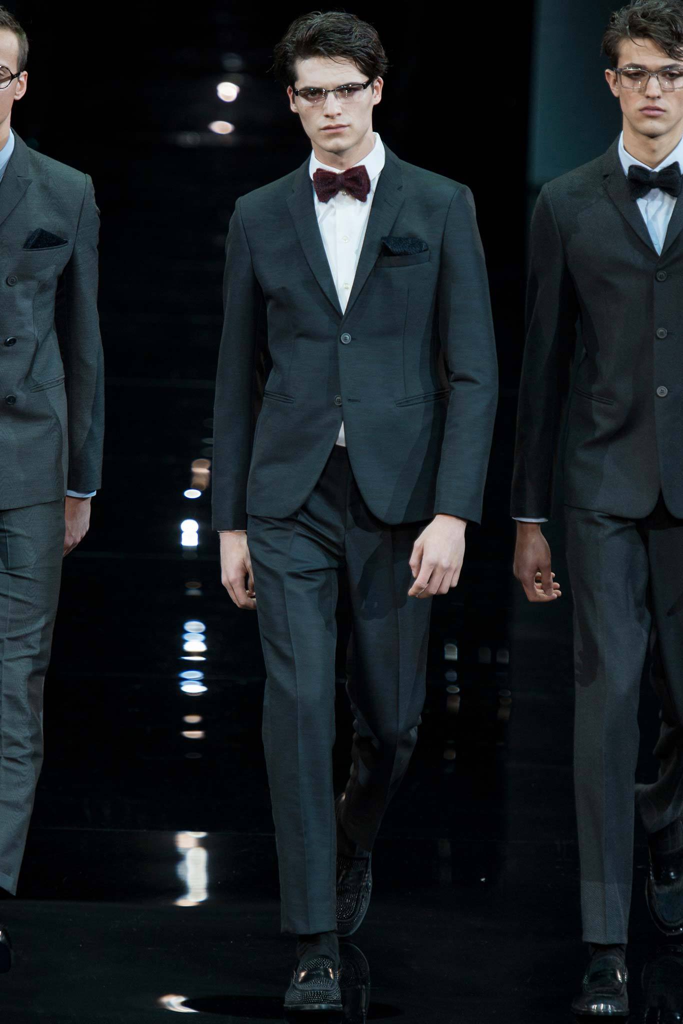 Emporio Armani F/W 14 Menswear Look 90
