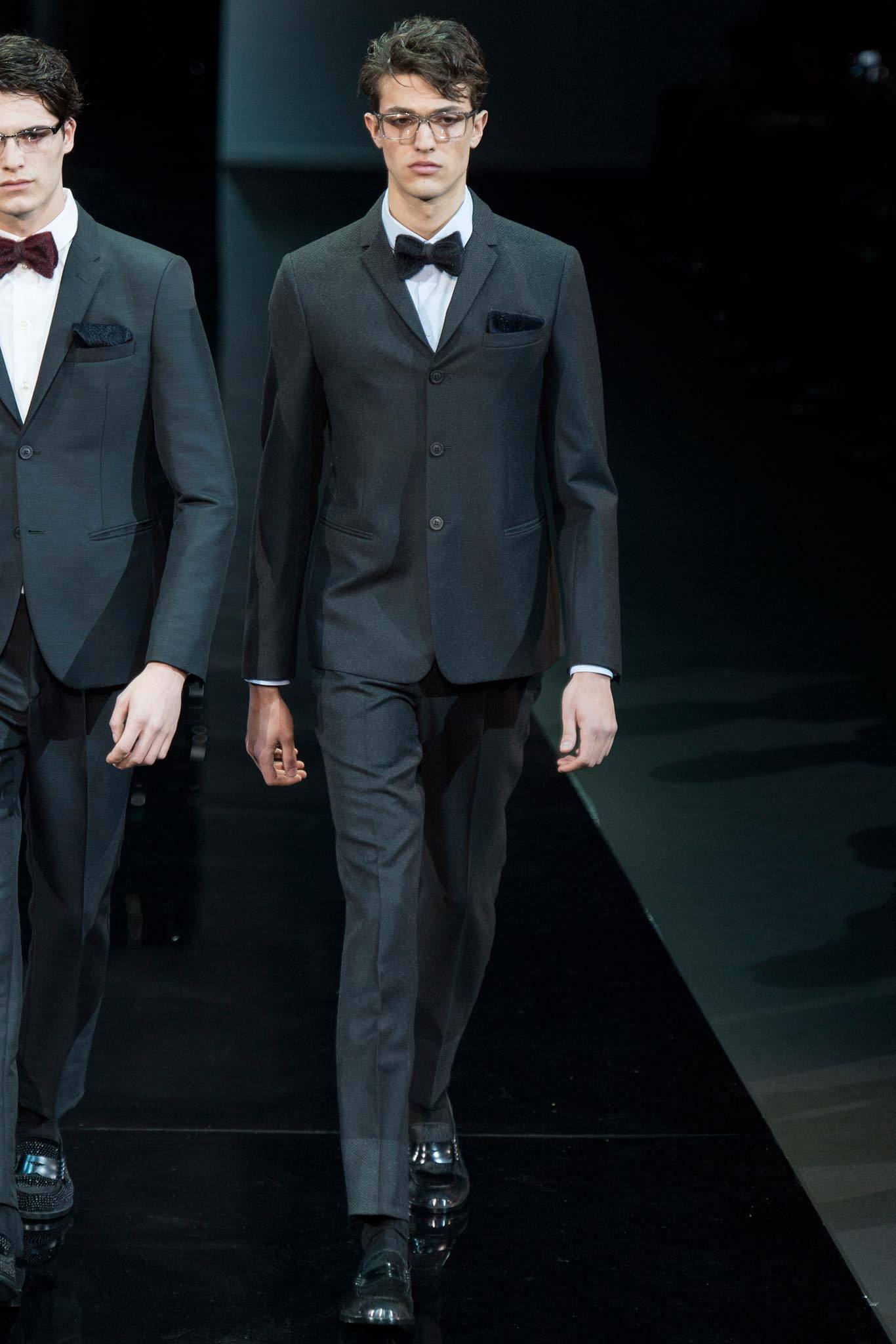 Emporio Armani F/W 14 Menswear Look 91
