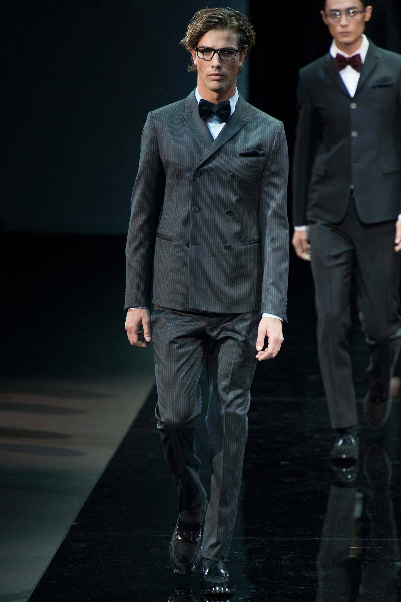 Emporio Armani F/W 14 Menswear Look 92