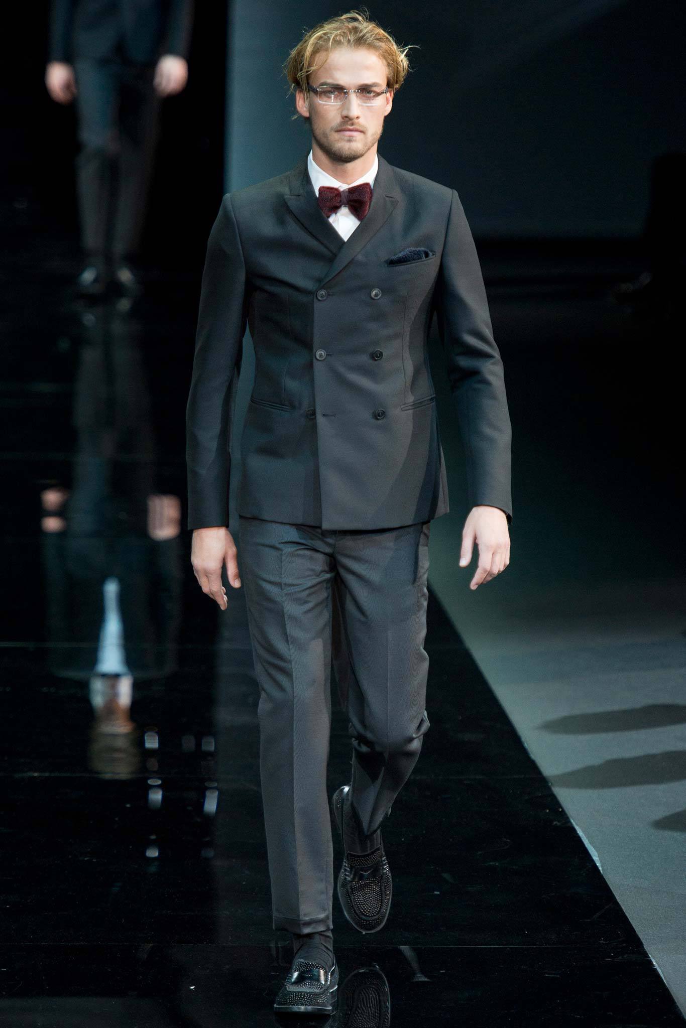 Emporio Armani F/W 14 Menswear Look 93