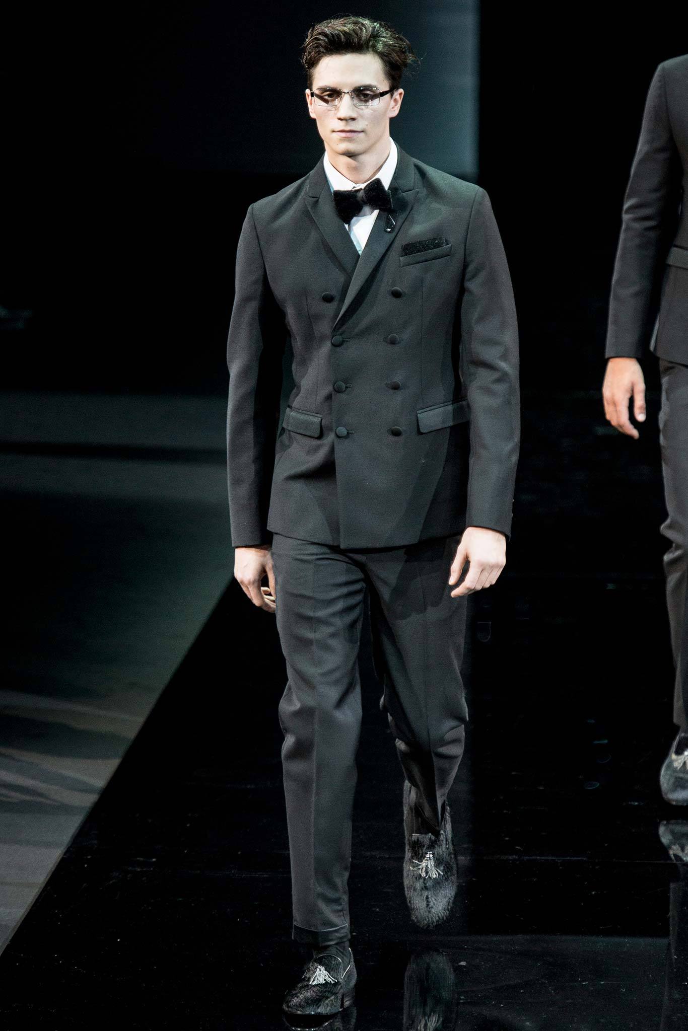 Emporio Armani F/W 14 Menswear Look 95