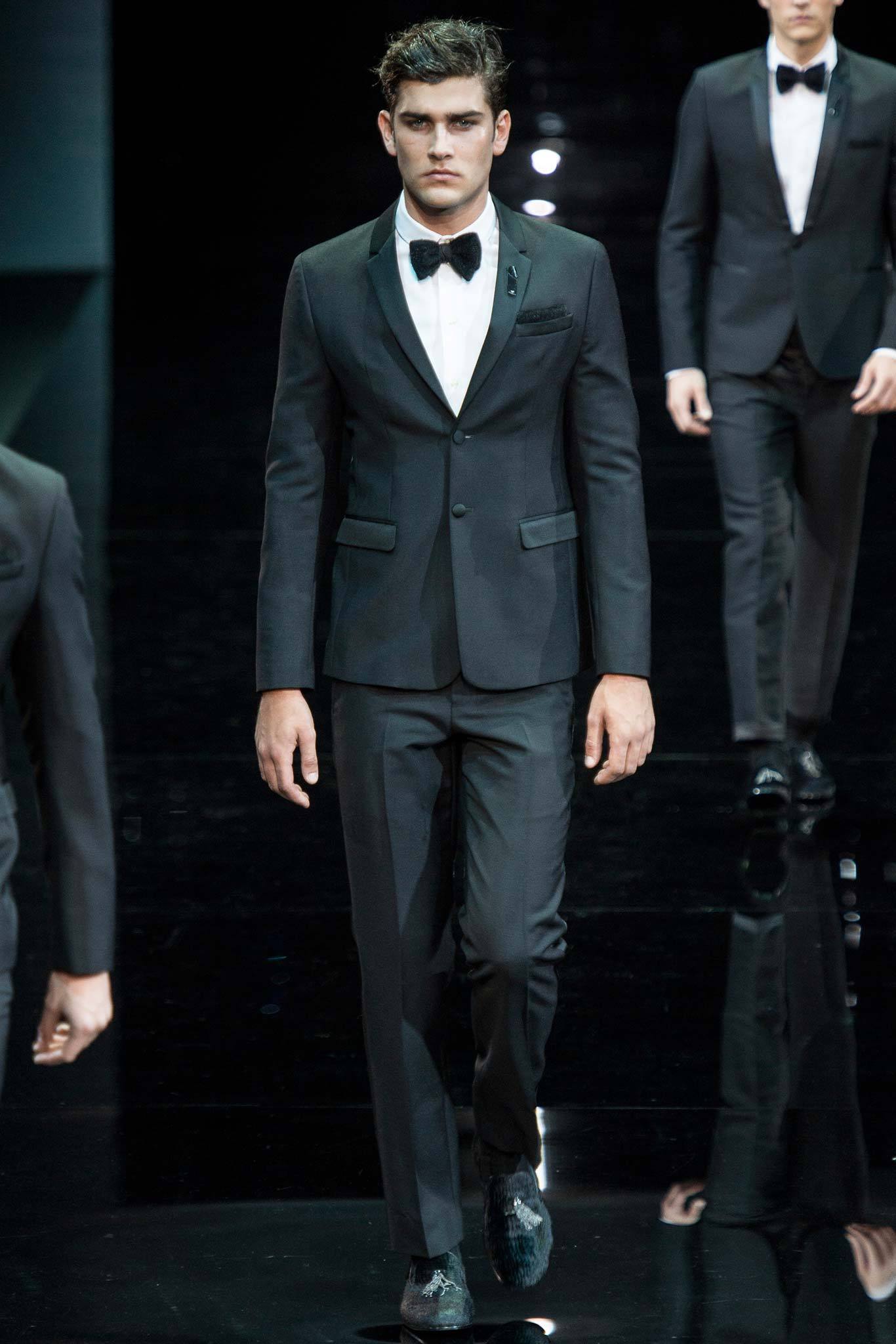 Emporio Armani F/W 14 Menswear Look 97