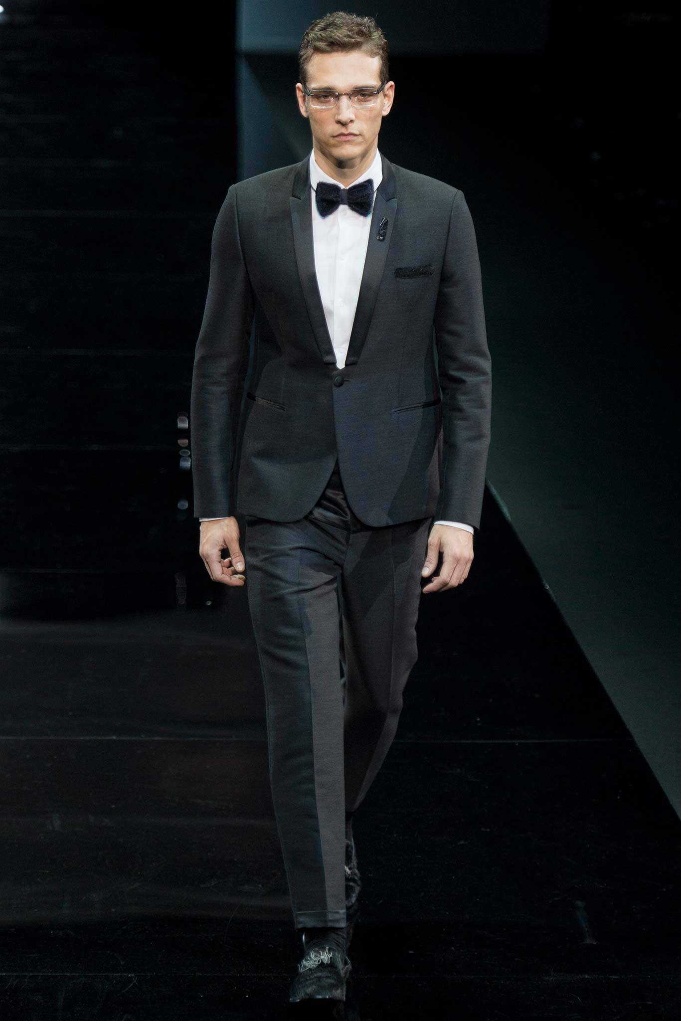 Emporio Armani F/W 14 Menswear Look 98