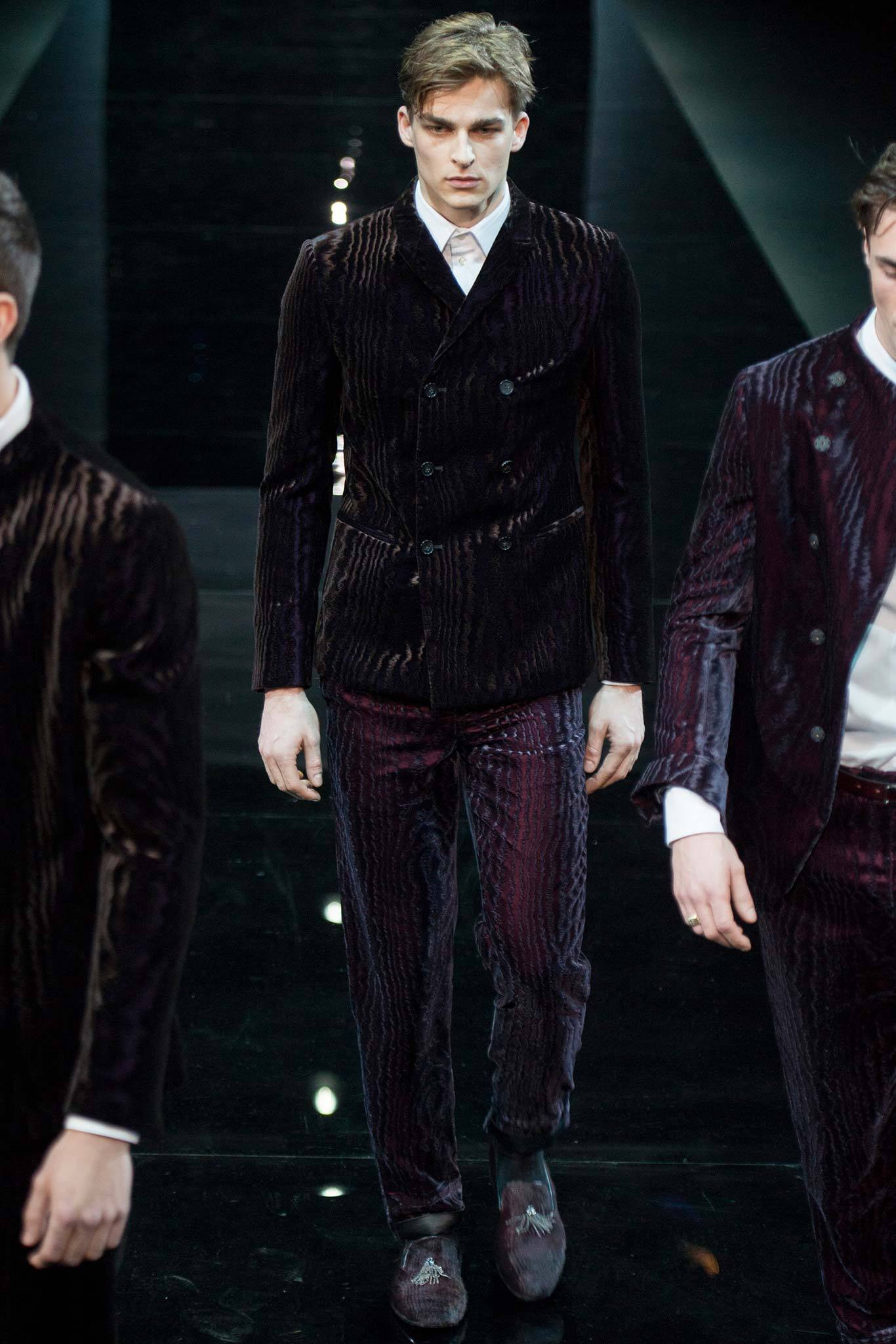 Emporio Armani F/W 14 Menswear Look 100