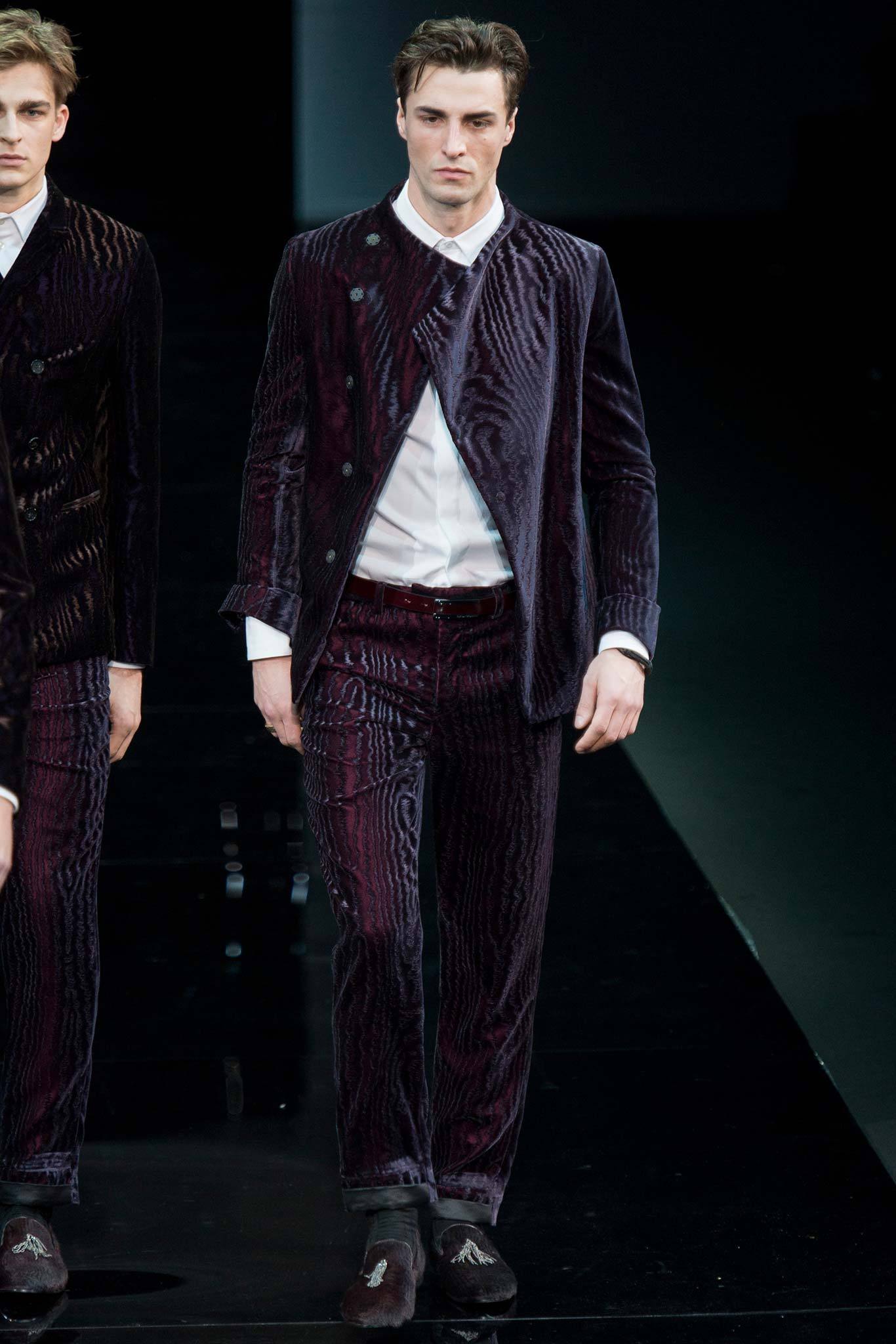 Emporio Armani F/W 14 Menswear Look 101