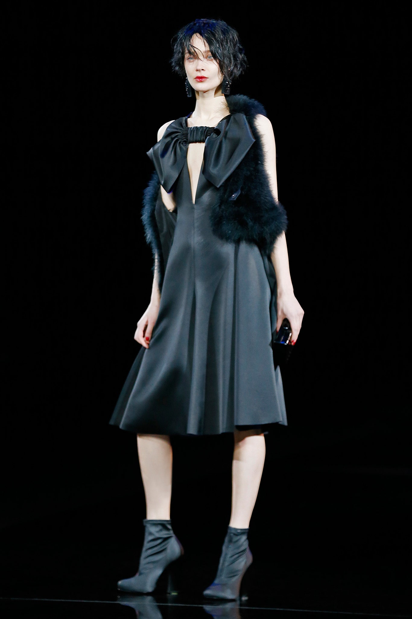 Emporio Armani F/W 15 Look 1