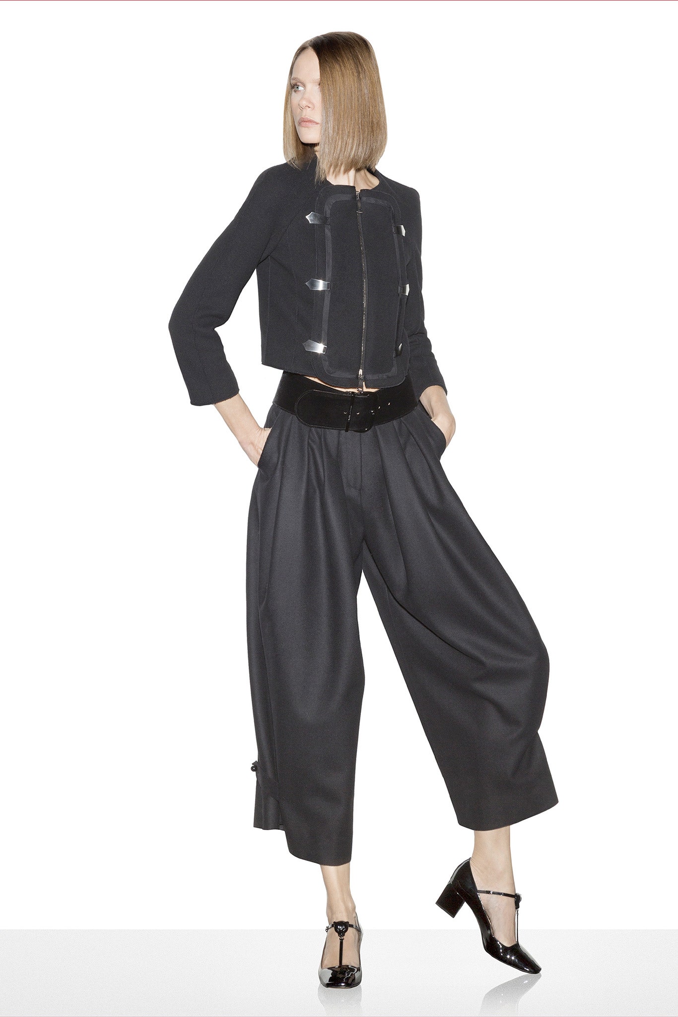 Emporio Armani F/W 15 Look 2