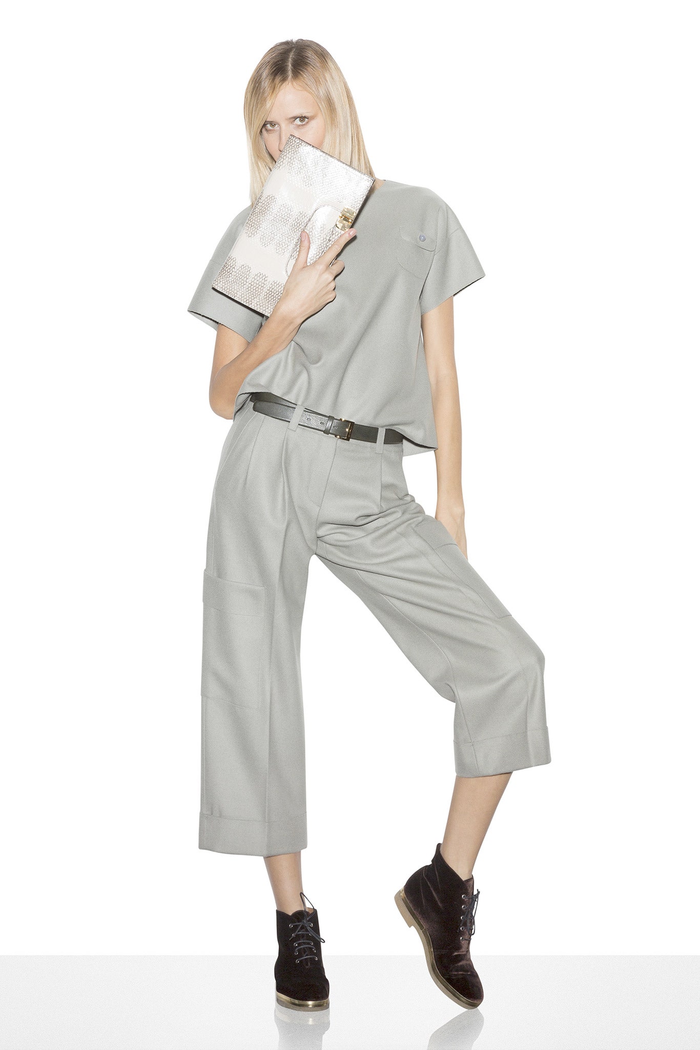 Emporio Armani F/W 15 Look 6