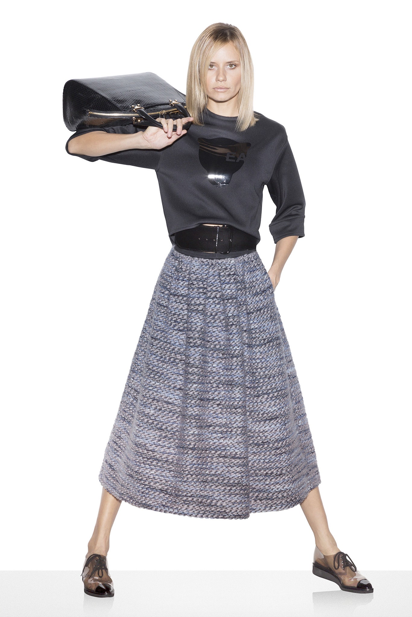 Emporio Armani F/W 15 Look 7