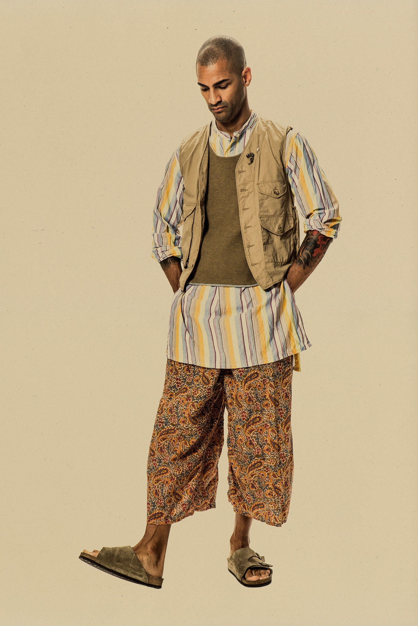 Engineered Garments S/S 15 Menswear Look 1