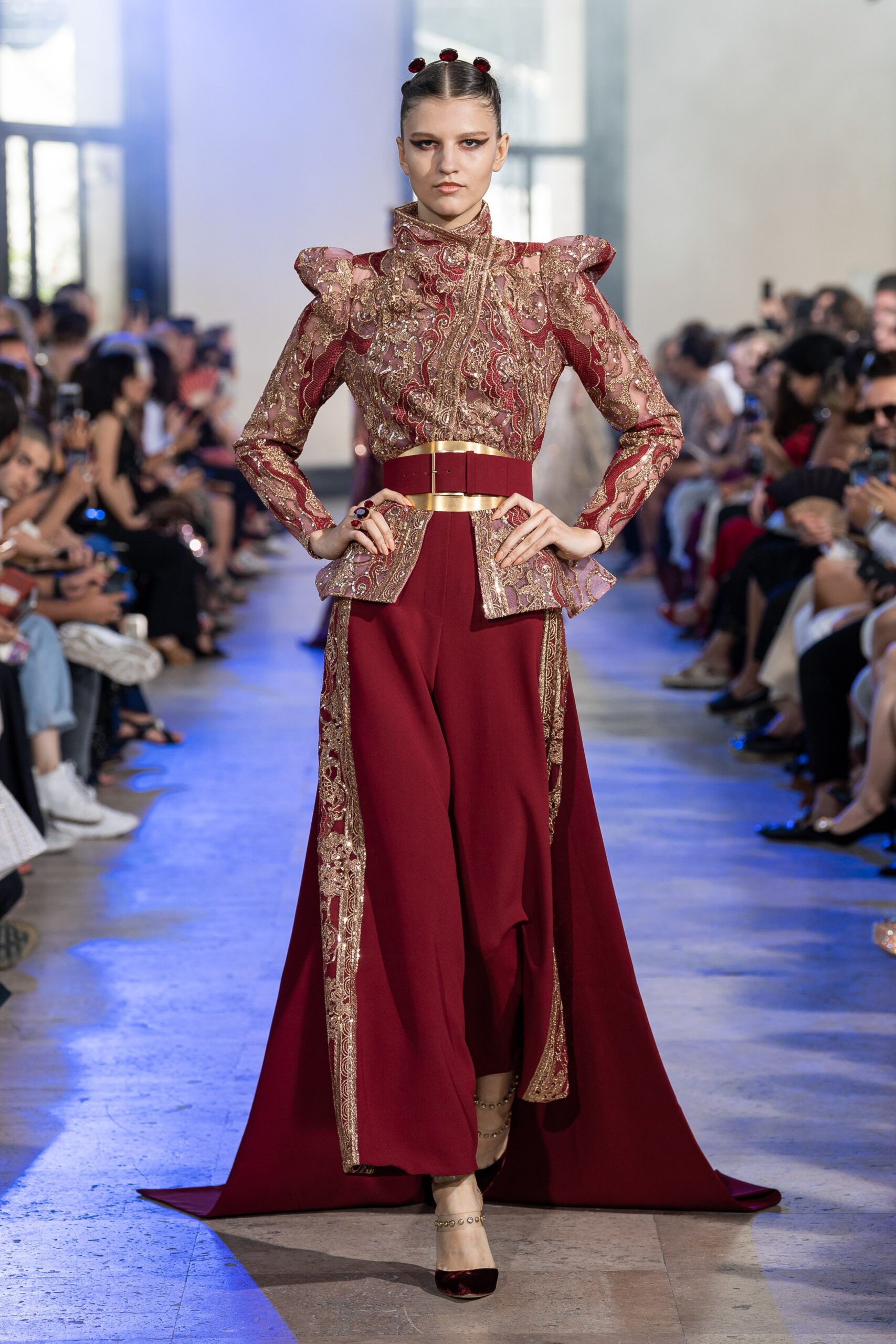 Elie Saab F/W 19 Couture Look 3