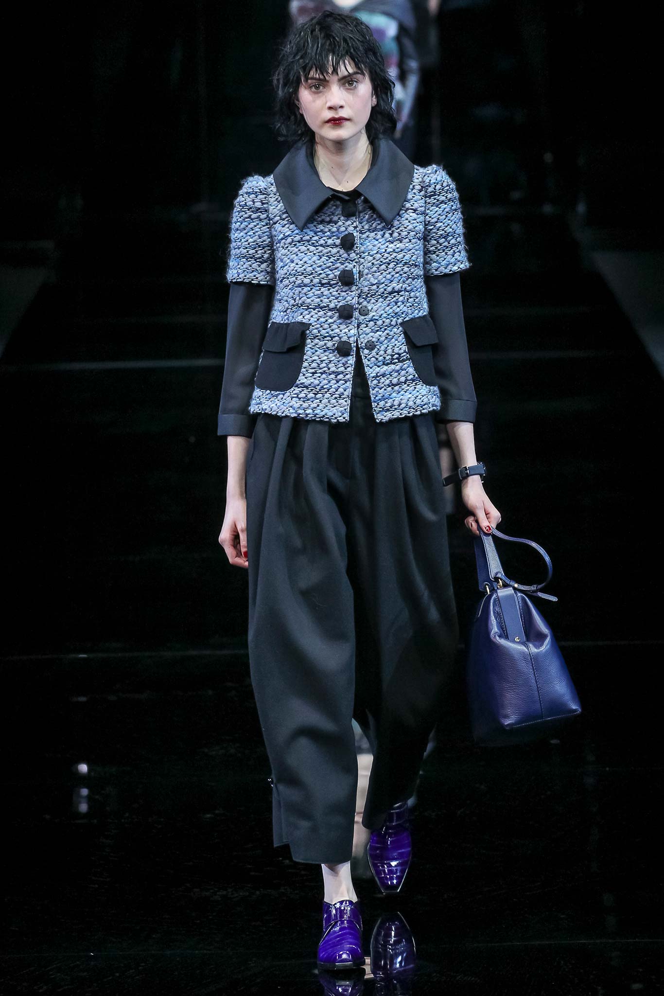 Emporio Armani F/W 15 Look 3