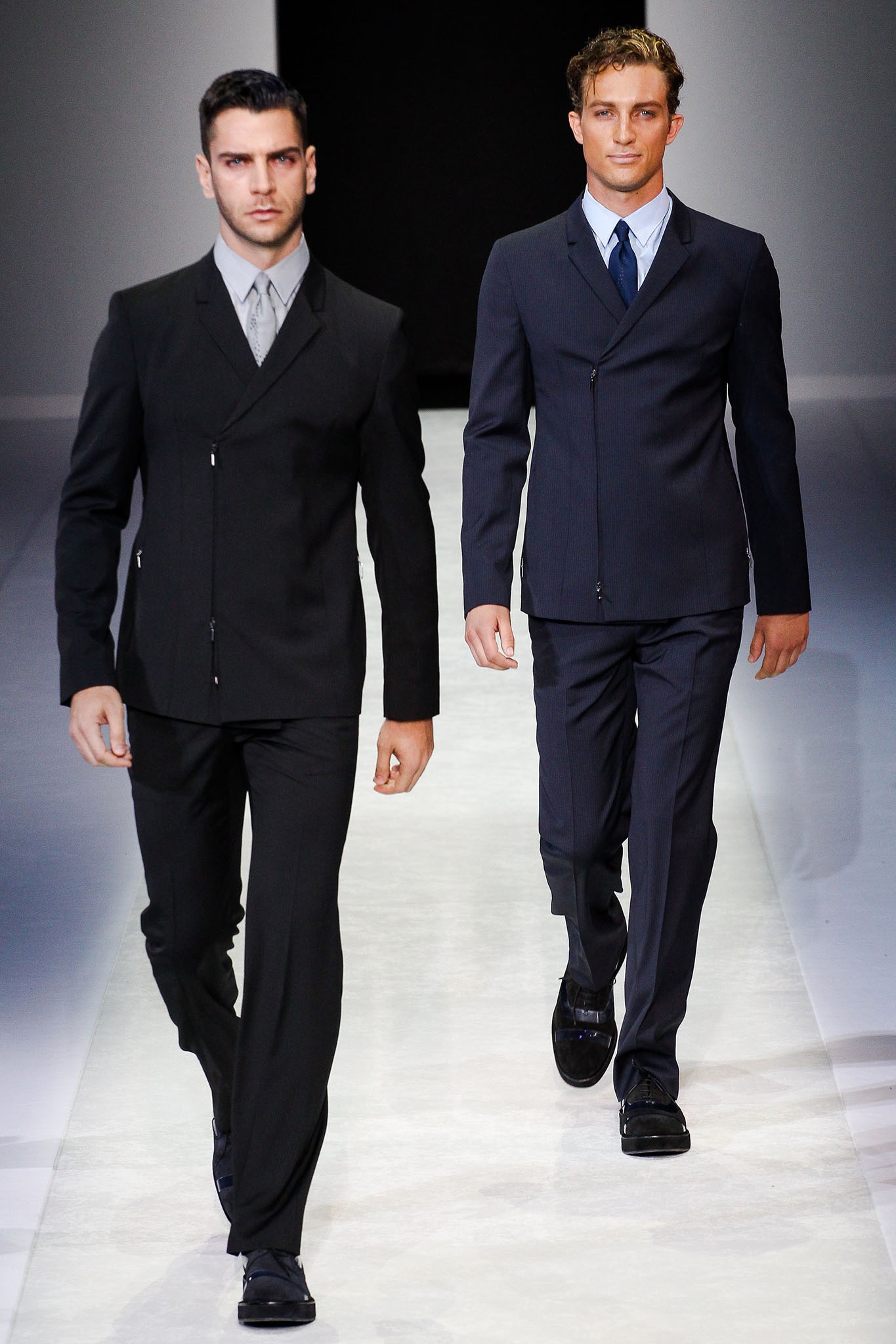 Emporio Armani S/S 14 Menswear Look 1