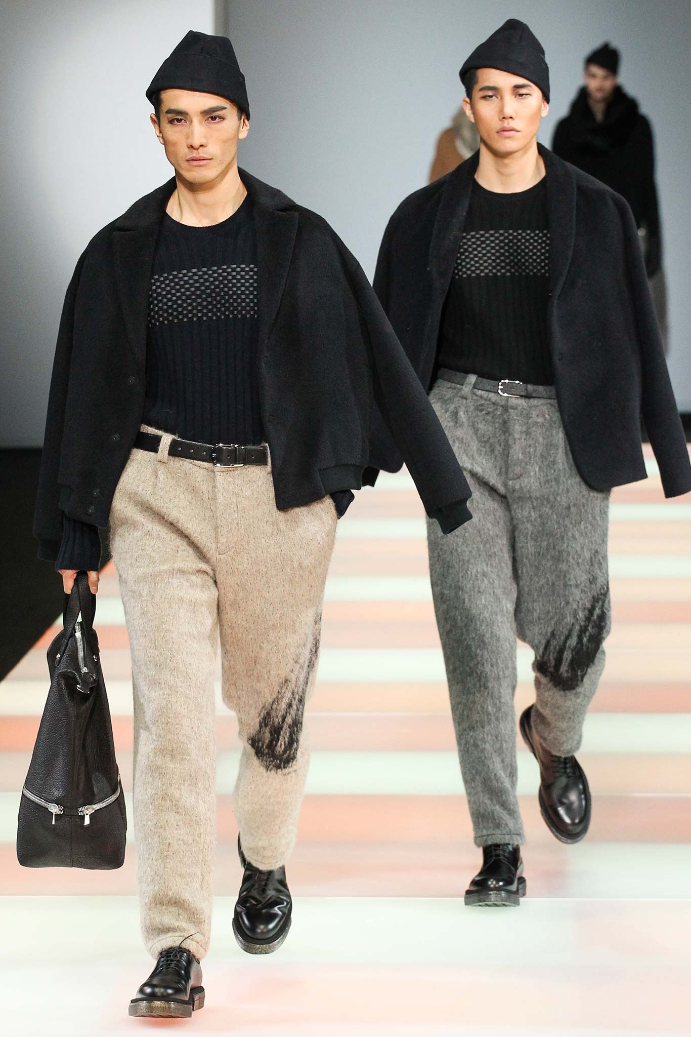 Emporio Armani F/W 15 Menswear Look 2