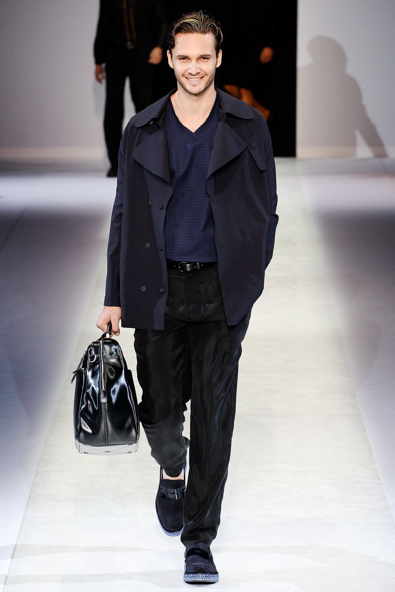 Emporio Armani S/S 14 Menswear Look 4