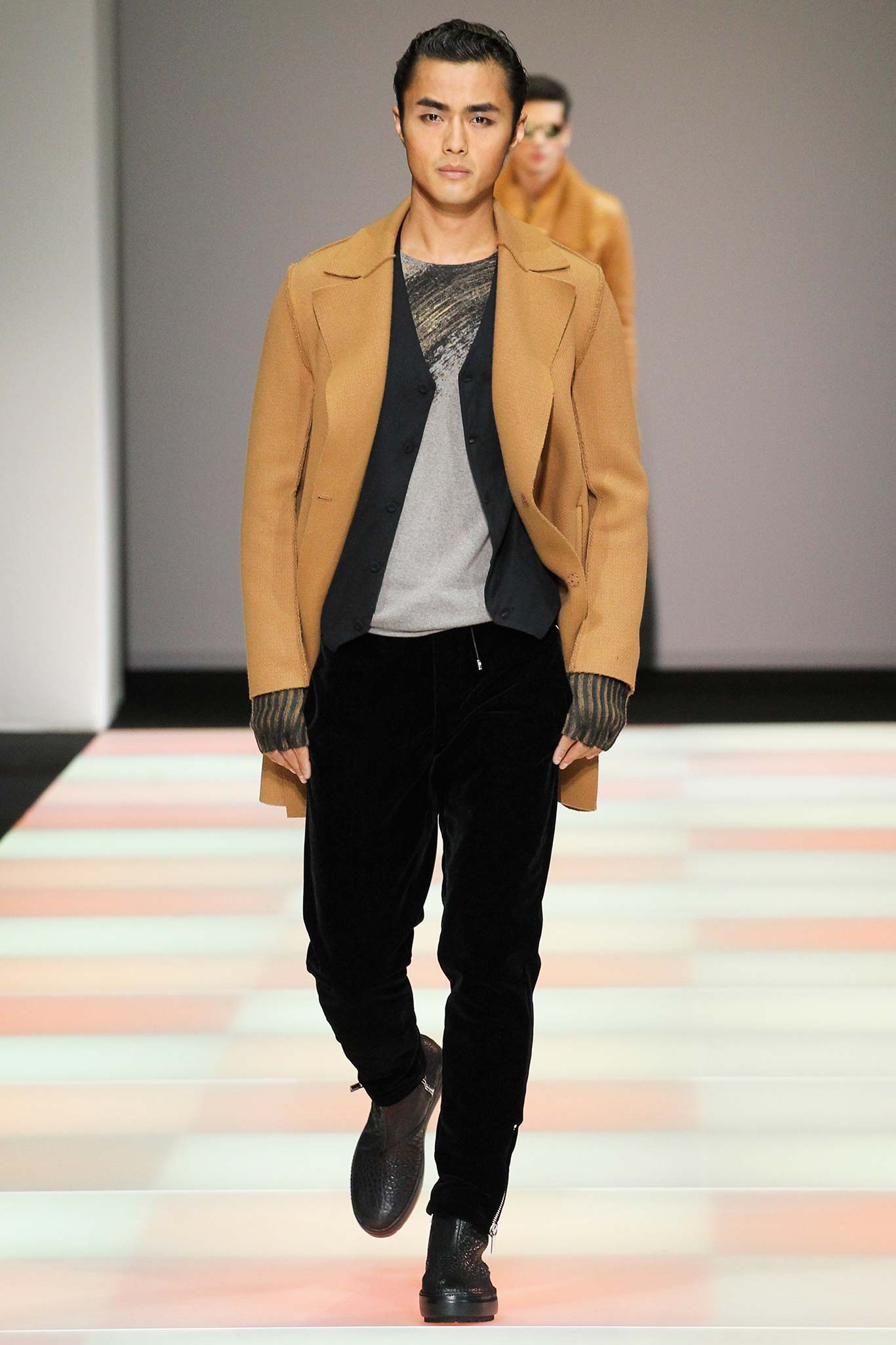 Emporio Armani F/W 15 Menswear Look 3