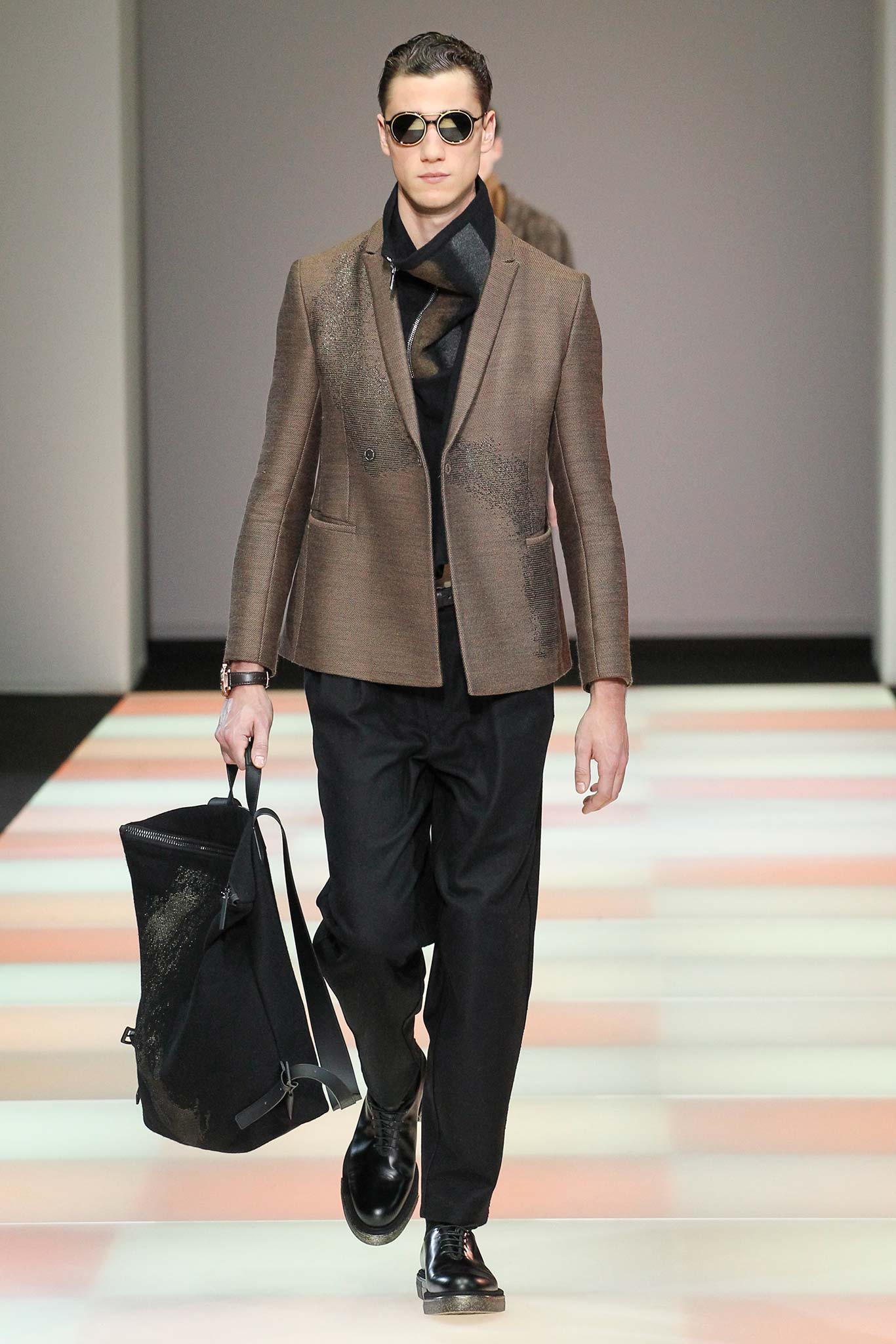 Emporio Armani F/W 15 Menswear Look 5