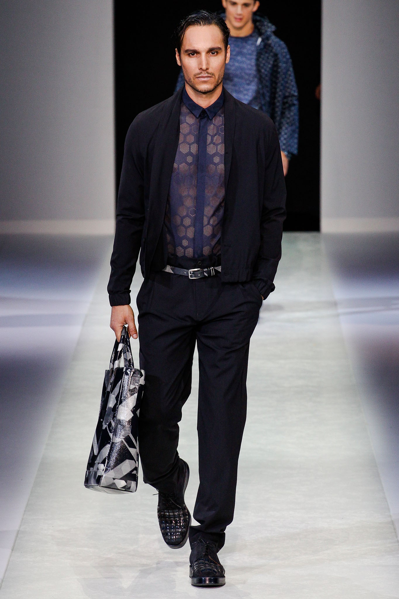 Emporio Armani S/S 14 Menswear Look 6