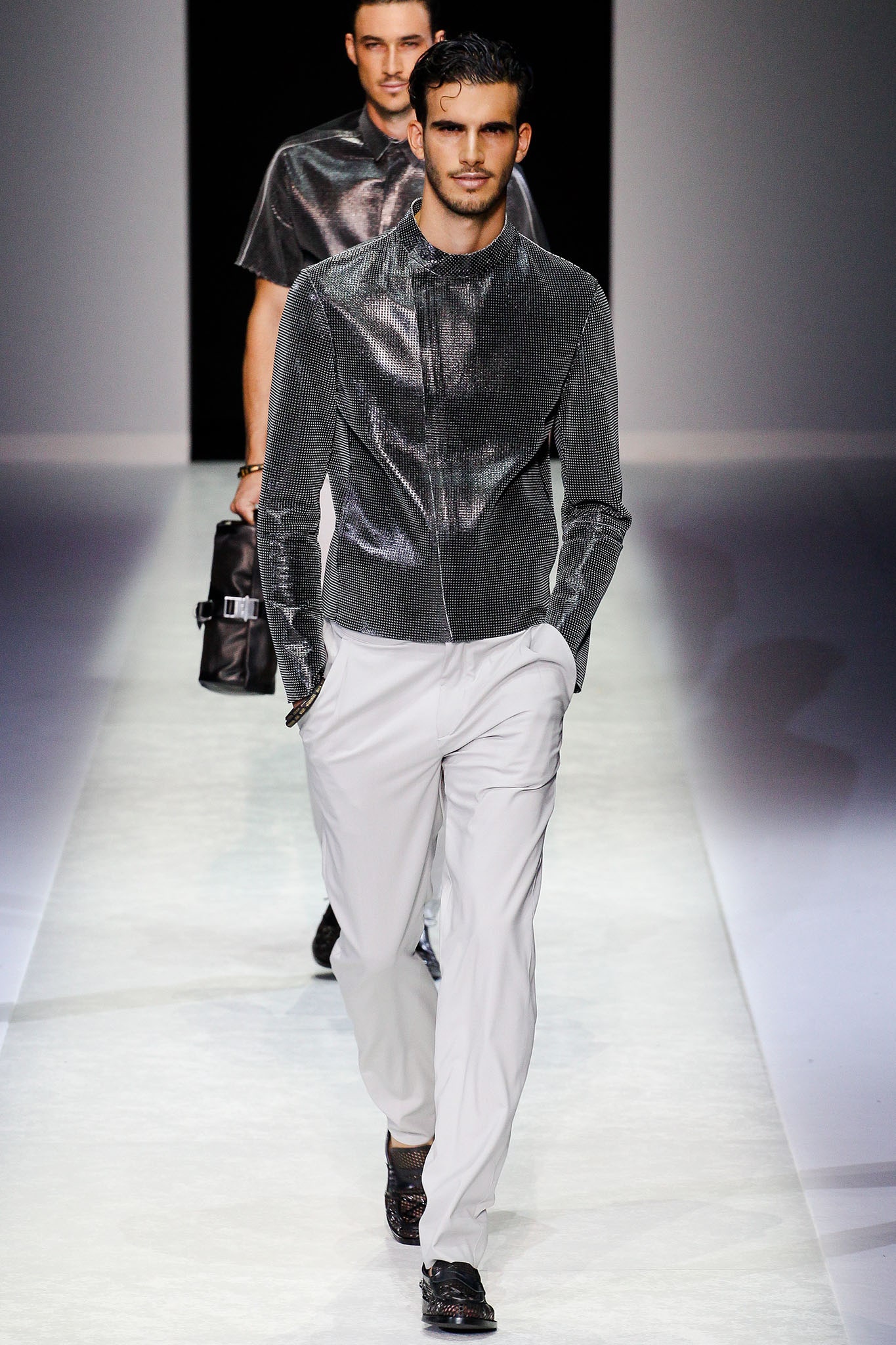 Emporio Armani S/S 14 Menswear Look 11