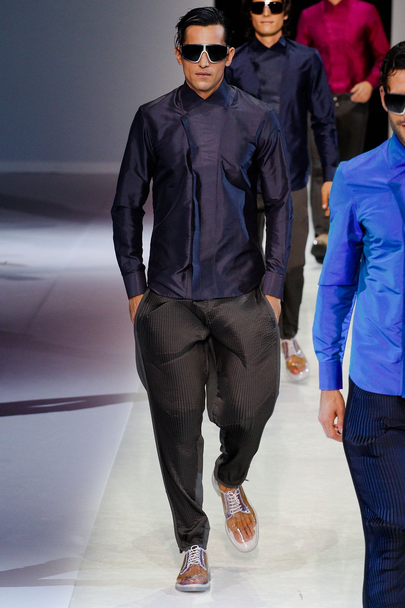 Emporio Armani S/S 14 Menswear Look 42
