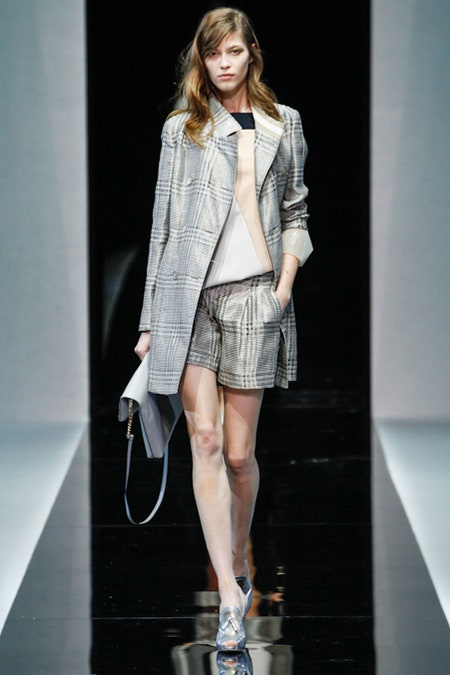 Emporio Armani S/S 13 Look 1