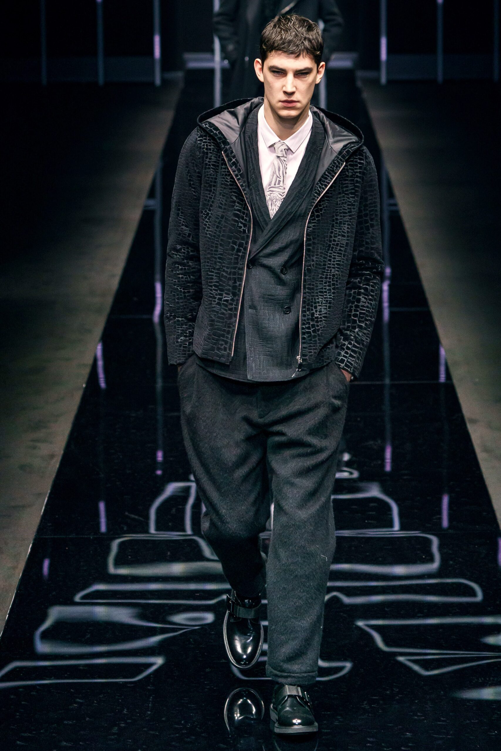 Emporio Armani F/W 19 Menswear Look 6