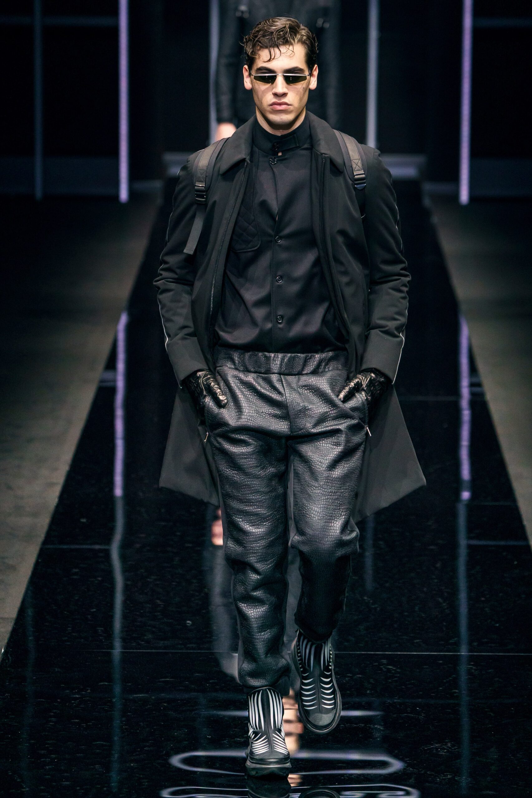 Emporio Armani F/W 19 Menswear Look 17