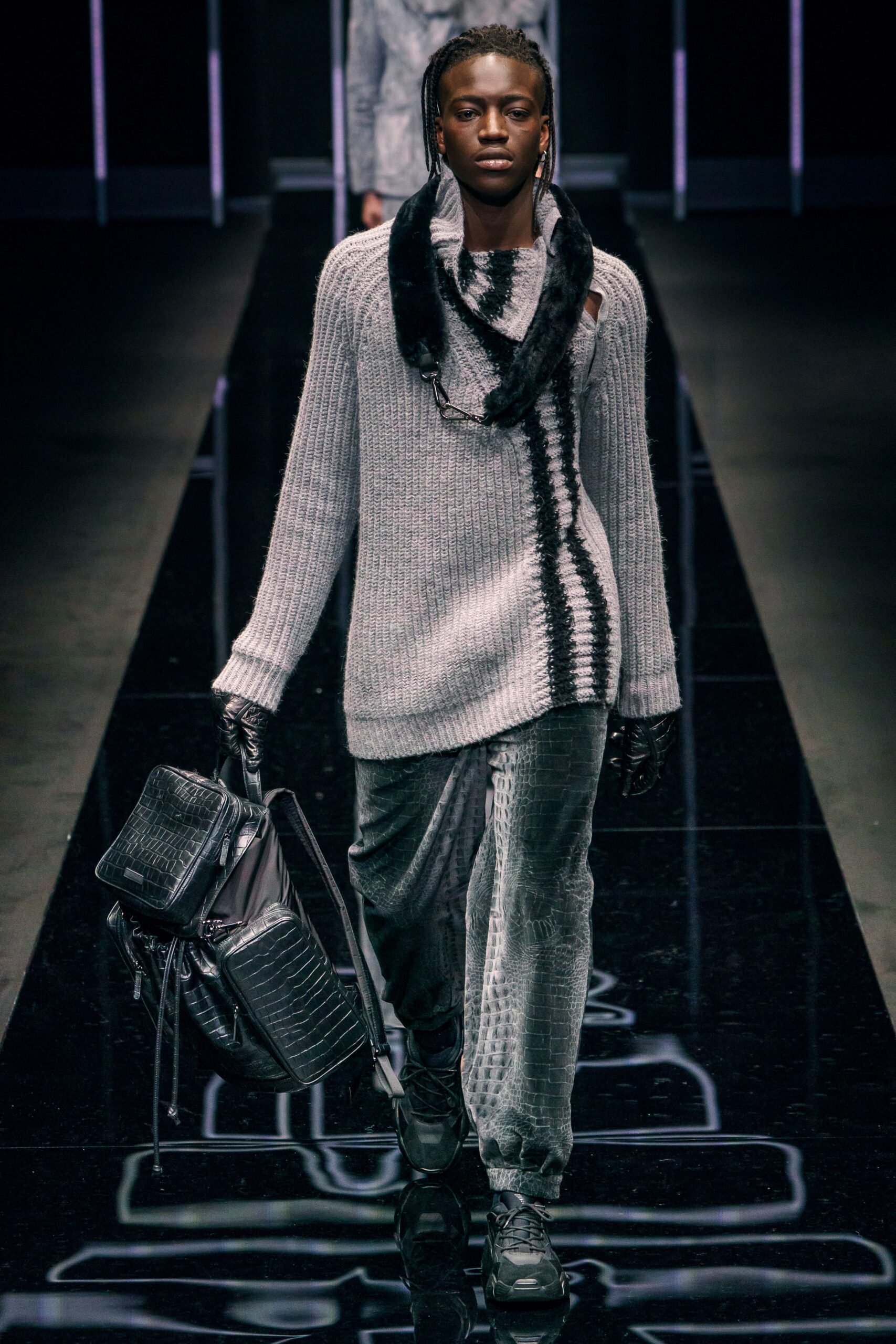 Emporio Armani F/W 19 Menswear Look 27